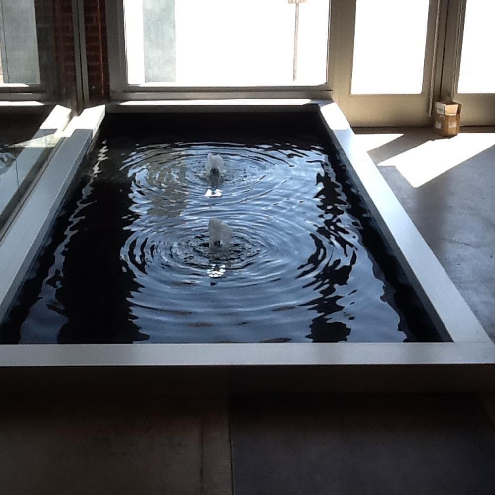 Fountain & Water Feature Restoration Paint Pond Shield Epoxy Pond Coating by Pond Armor Competition Blue