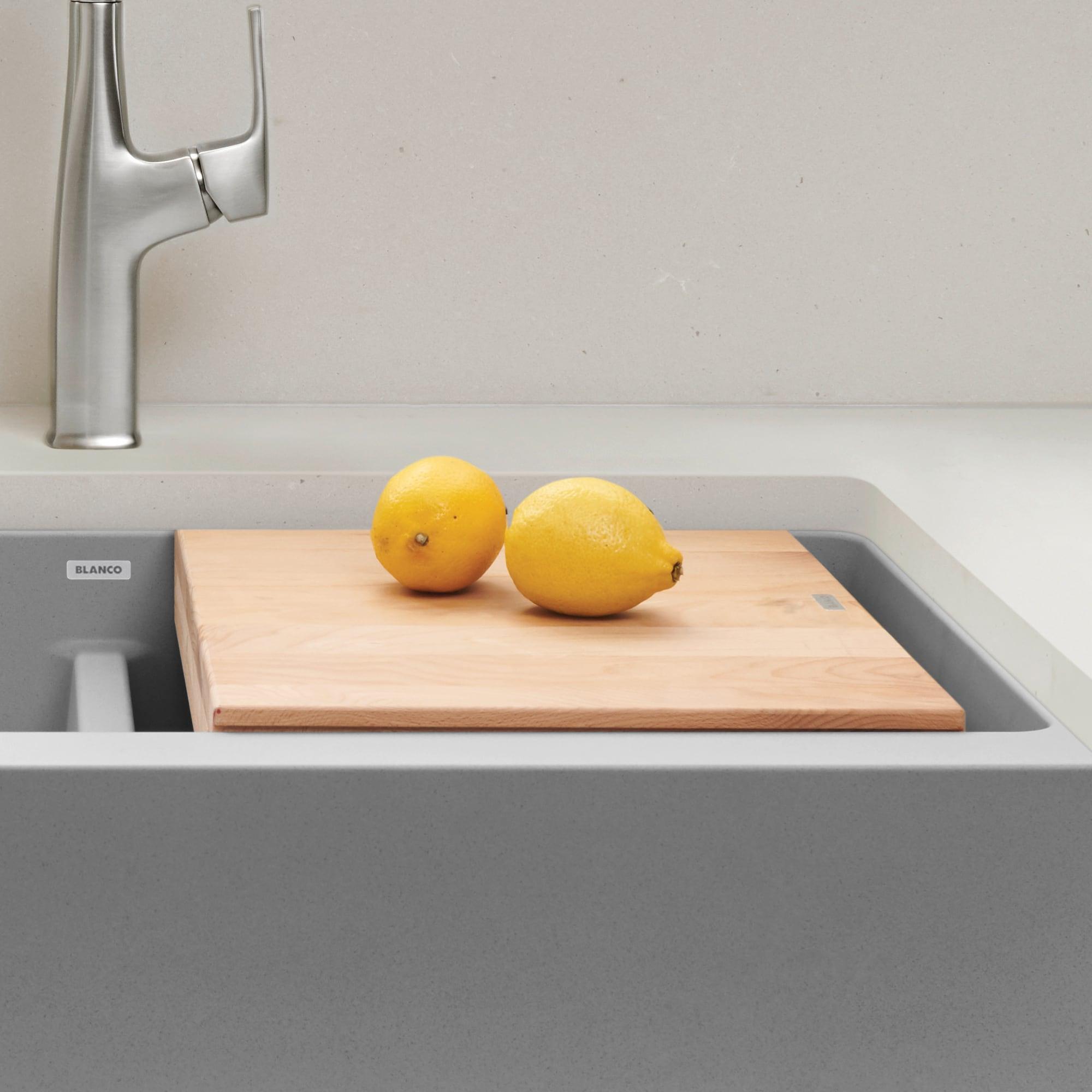 Blanco Beechwood Cutting Board for Ikon & Vintera Farmhouse Sinks
