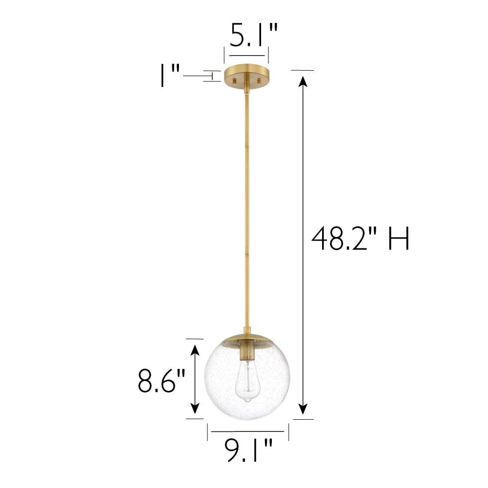 Design House  Gracelyn Pendant in Satin Gold