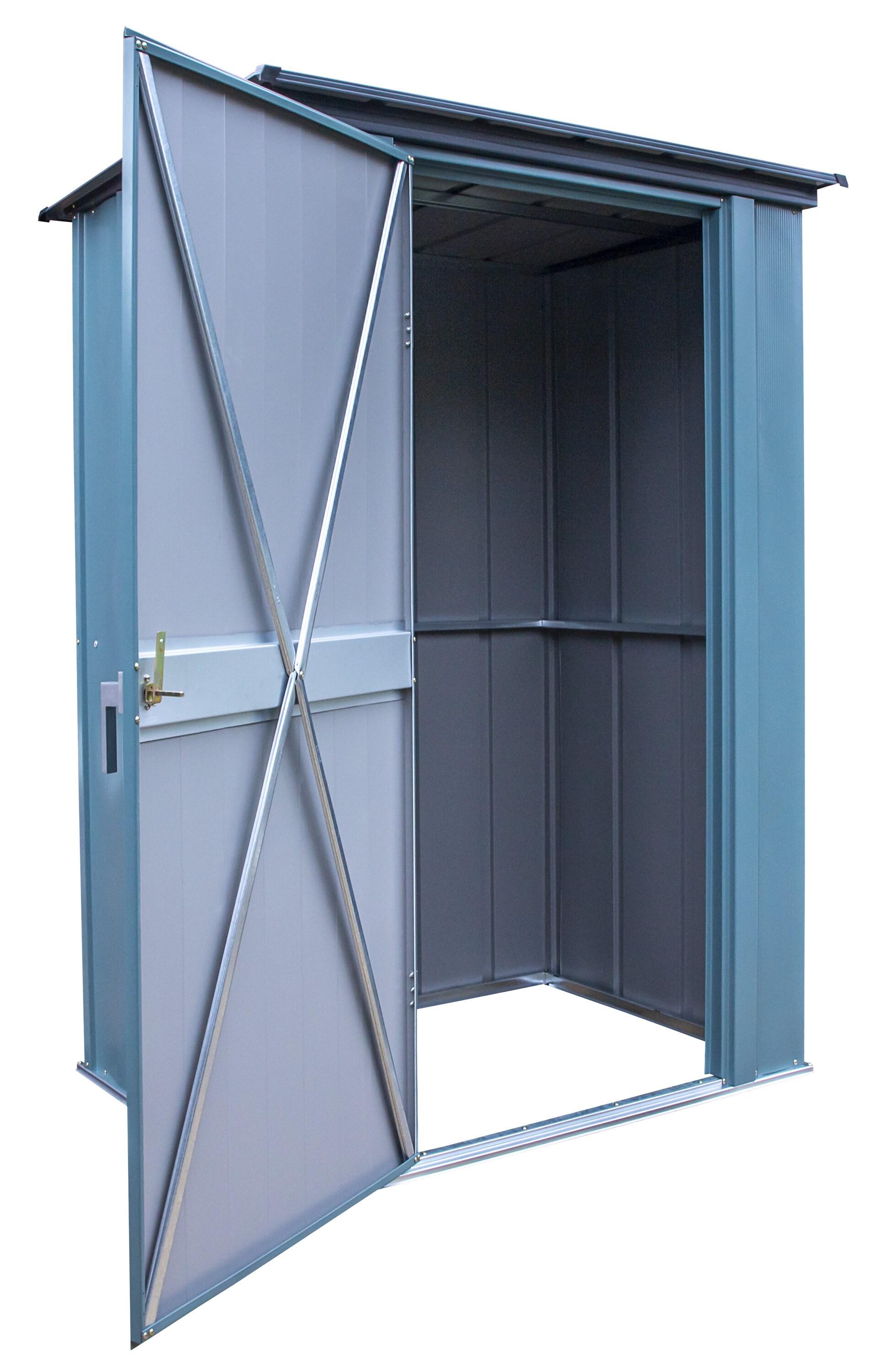 Arrow Spacemaker 4 ft. W x 3 ft. D Metal Vertical Storage Shed