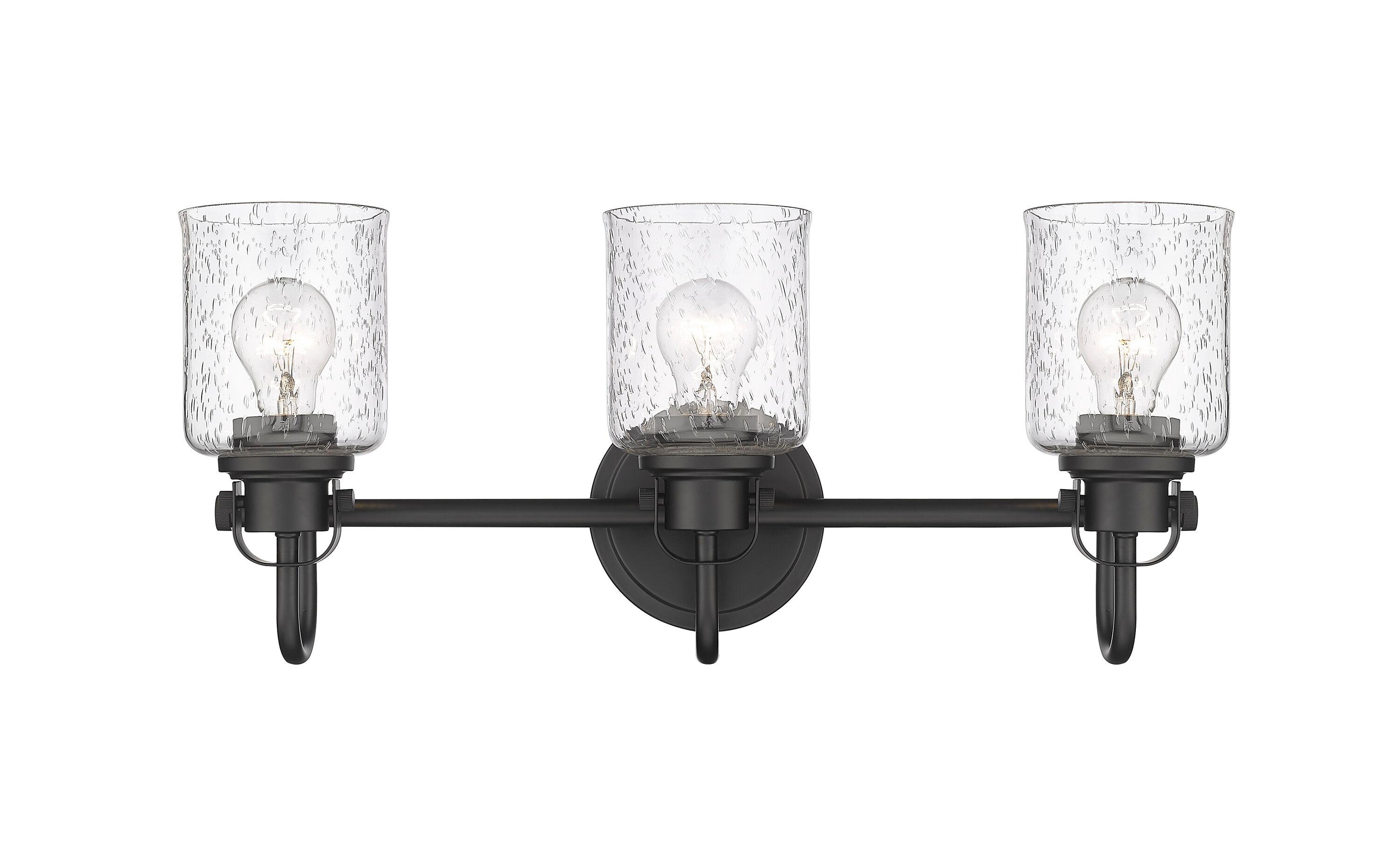 Z-Lite Kinsley 3 - Light Vanity in  Matte Black