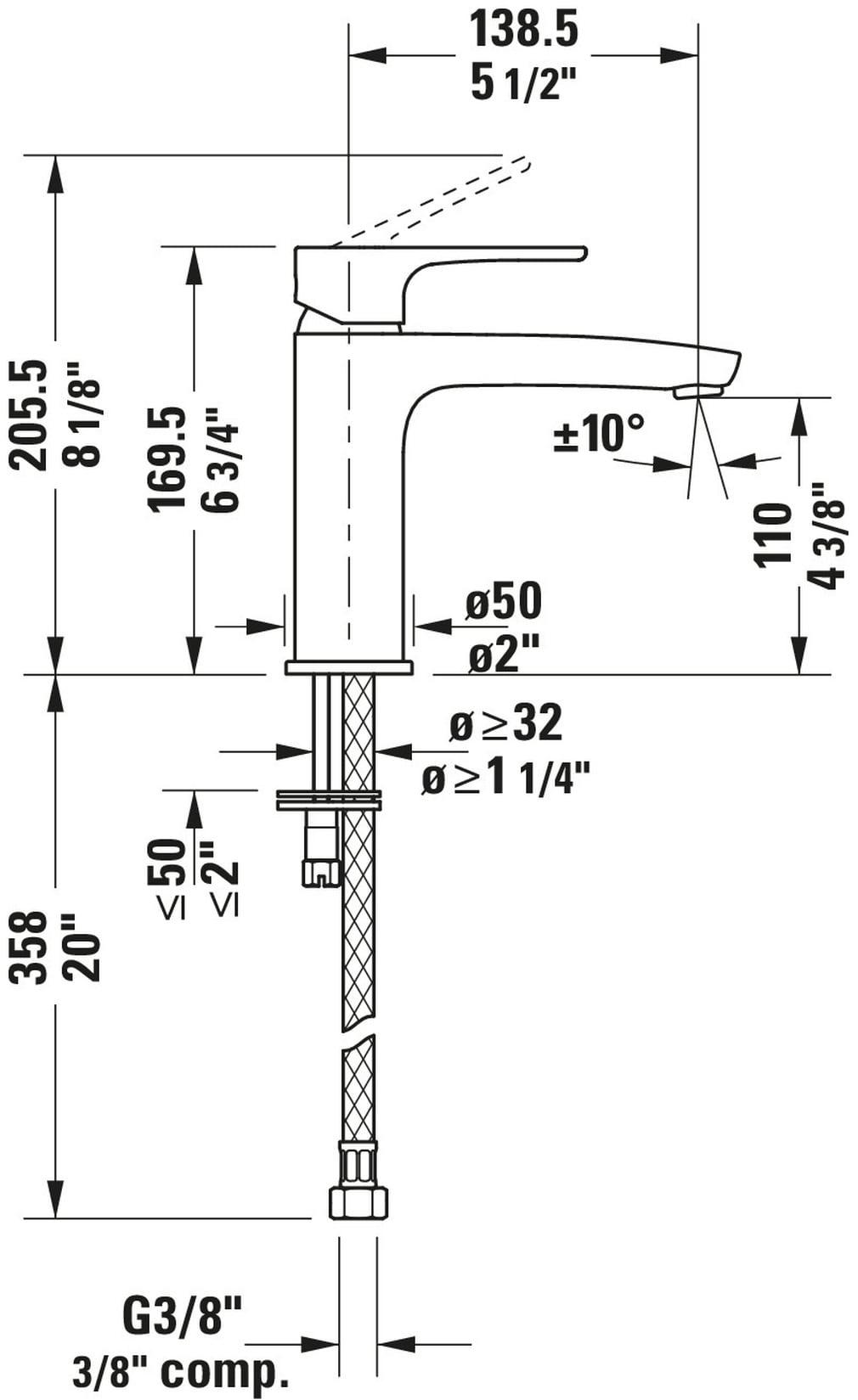 Single Hole Bathroom Faucet