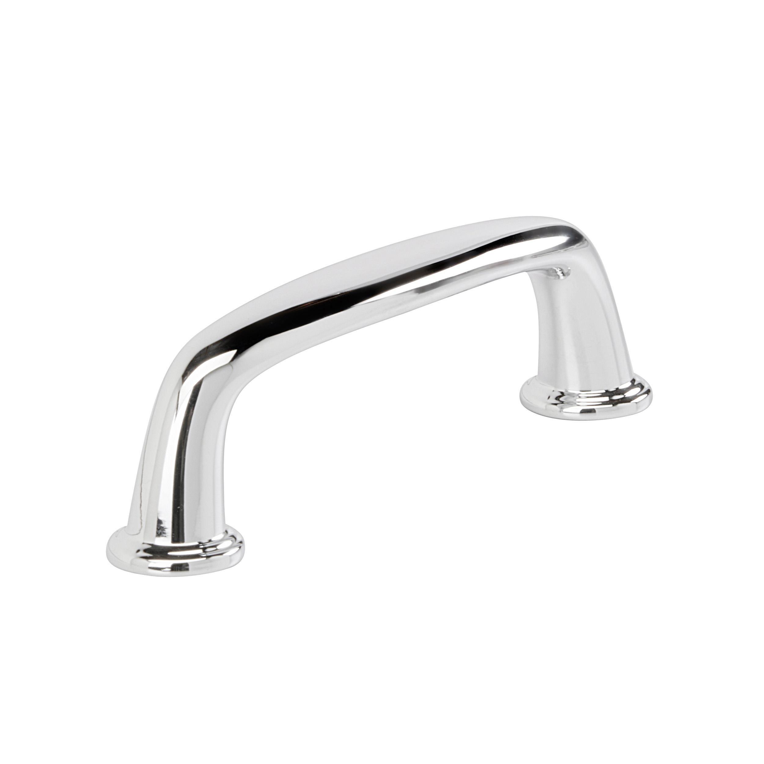 Amerock Kane 3 inch (76mm) Center-to-Center Polished Chrome Cabinet Pull