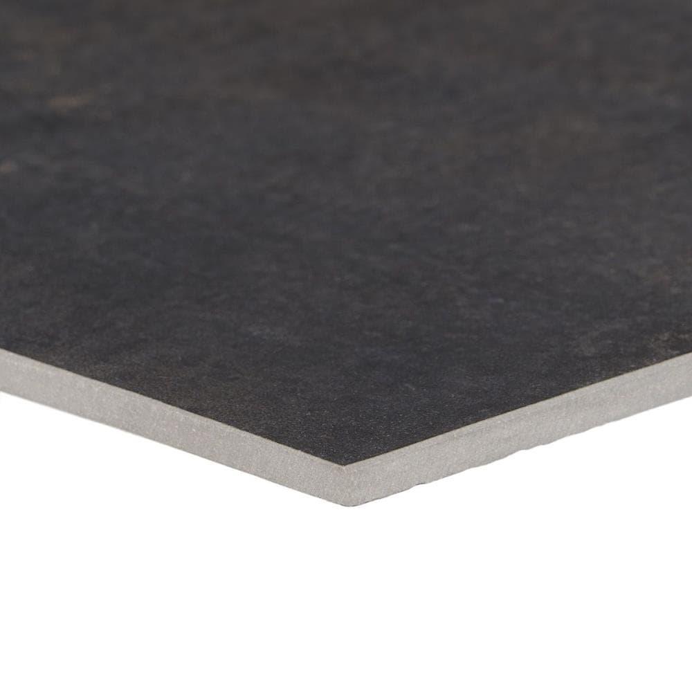 Large Format 12" x 24" Porcelain Concrete Look Wall & Floor Tile