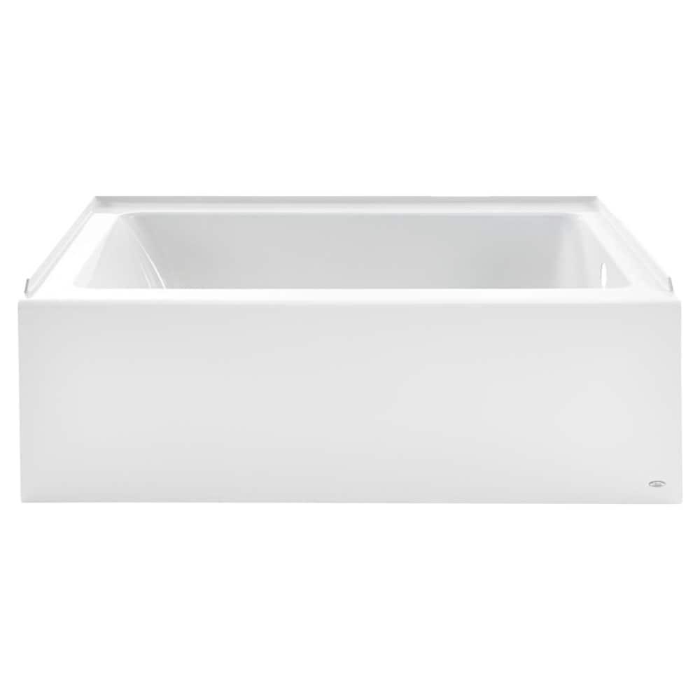Studio 60'' x 32'' Alcove / Tile In Soaking Acrylic Bathtub