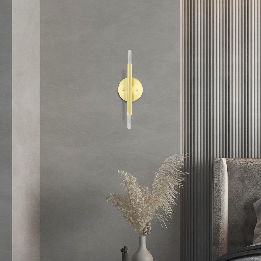 Livex Lighting - Copenhagen - 2 Light ADA Wall Sconce in Mid Century Modern