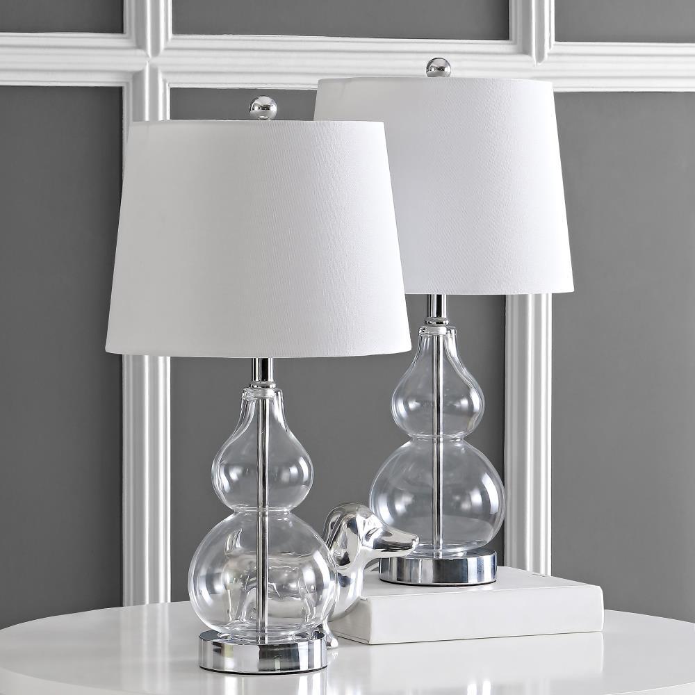 Brisor Table Lamp (Set of 2) - 22 Inch Height - TBL4222 - Clear - Safavieh