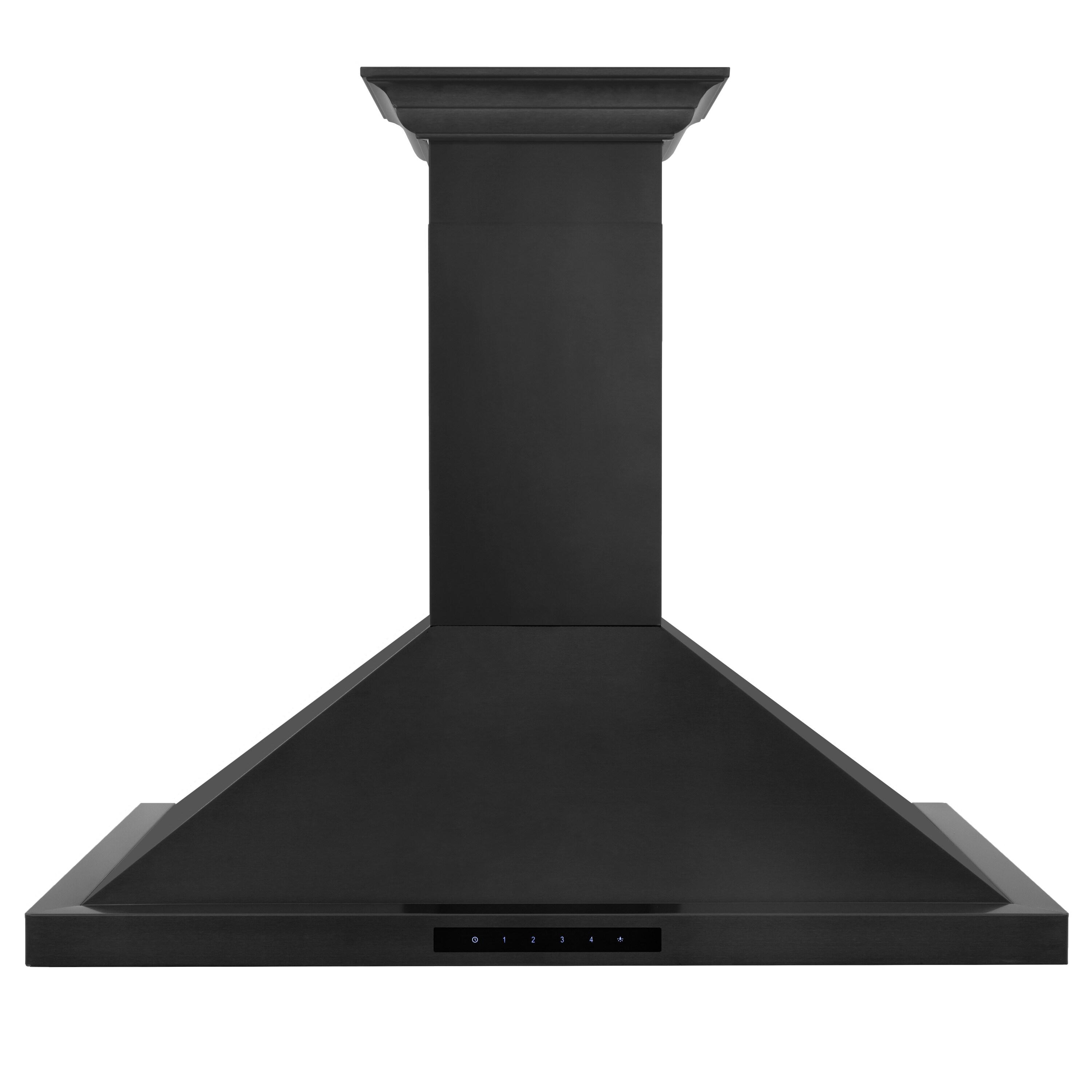 ZLINE 30 in. Convertible Vent Wall Mount Range Hood in Black Stainless Steel (BSKBN-30)