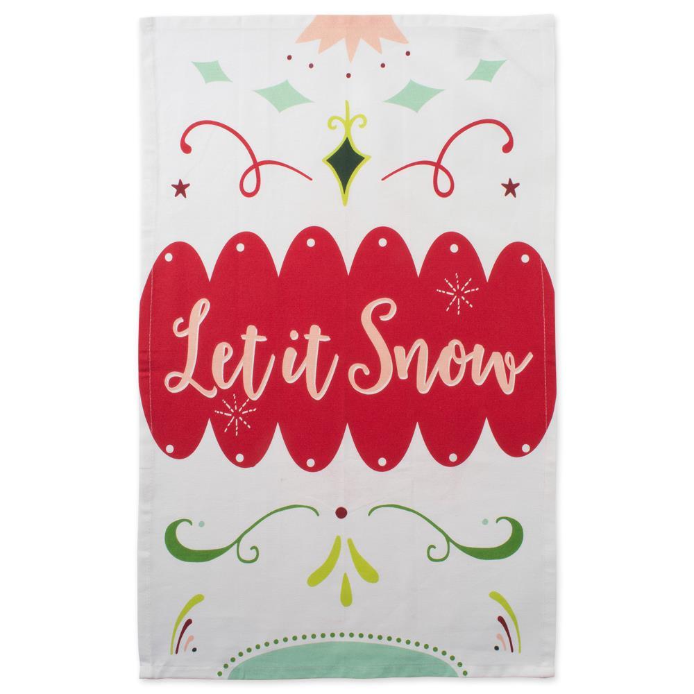 Assorted Winter Wishes Holiday Printed Dishtowel (Set of 3)