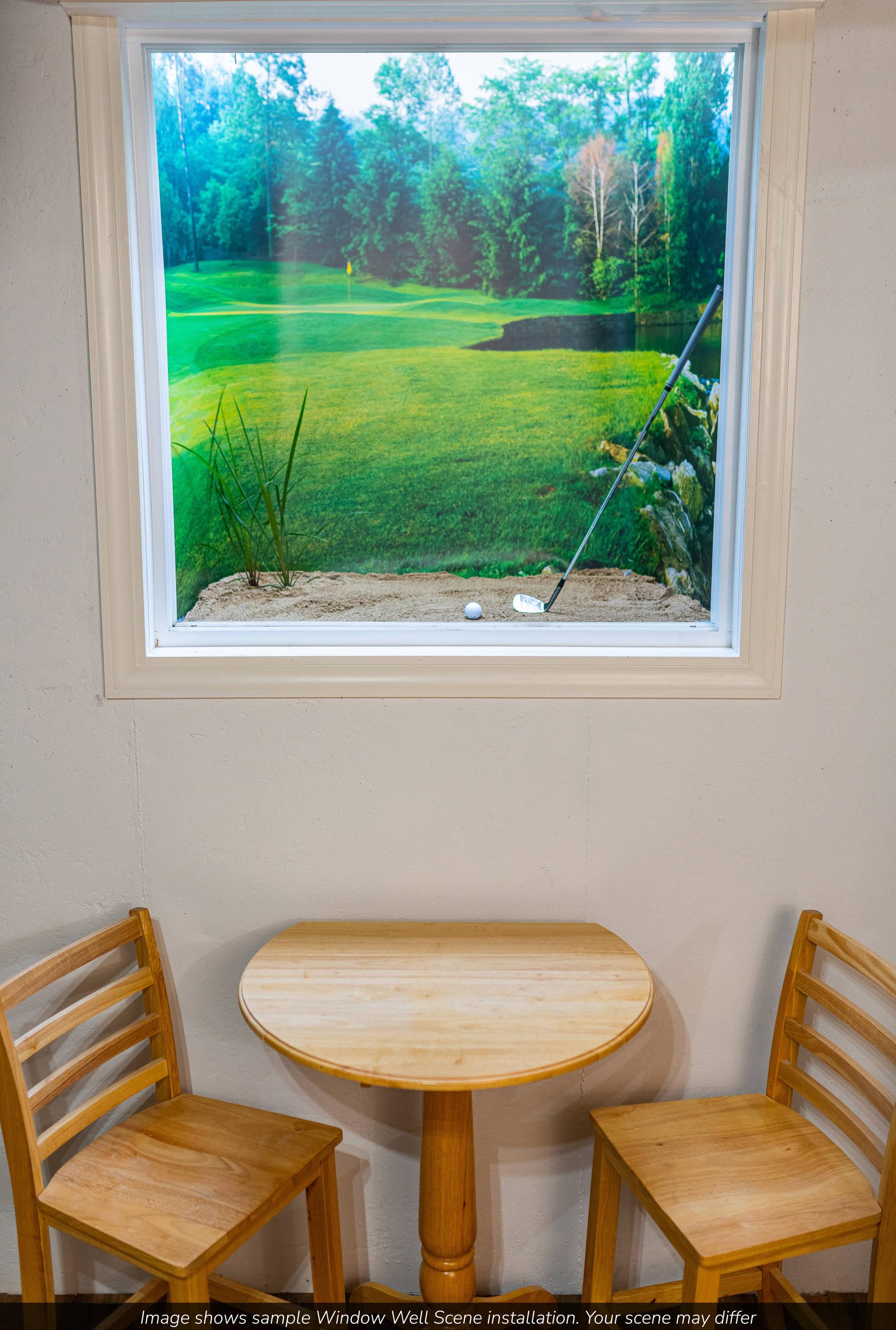 Biggies 120" Brick Window Well Scenes