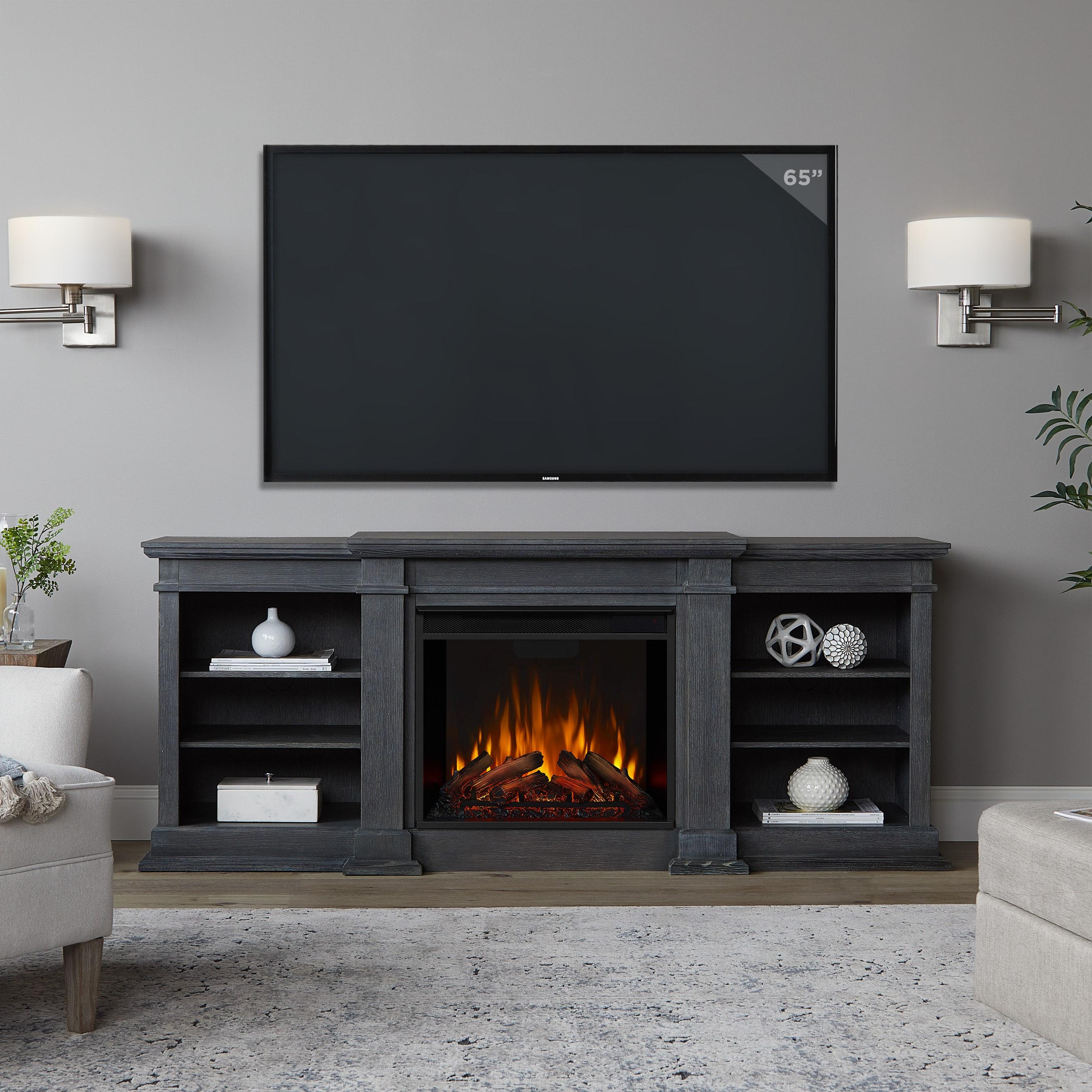 Fresno TV Stand with Fireplace