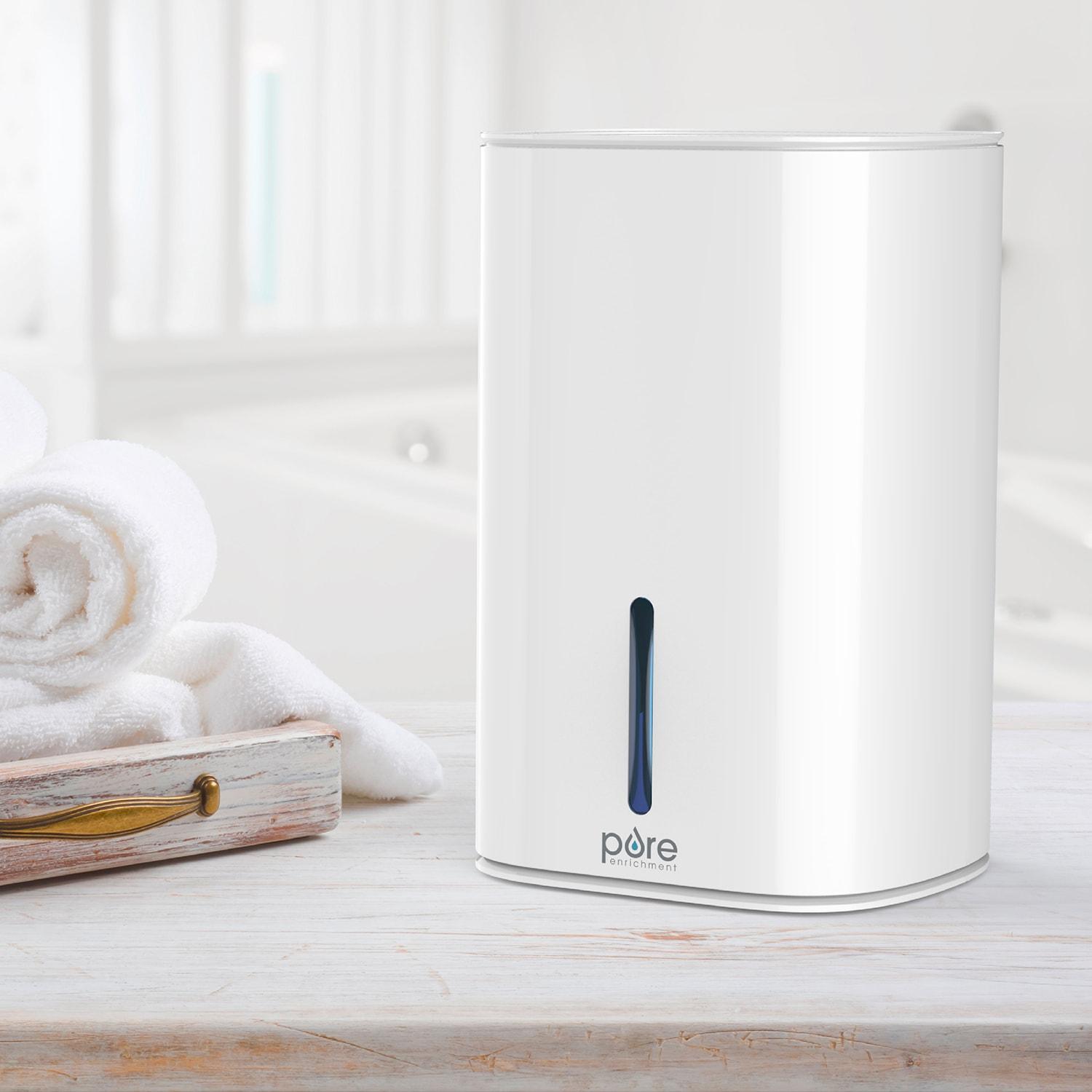 Pure Enrichment 0.625 Pint Mini 200 Sq. Ft. Dehumidifier & Reviews | Wayfair