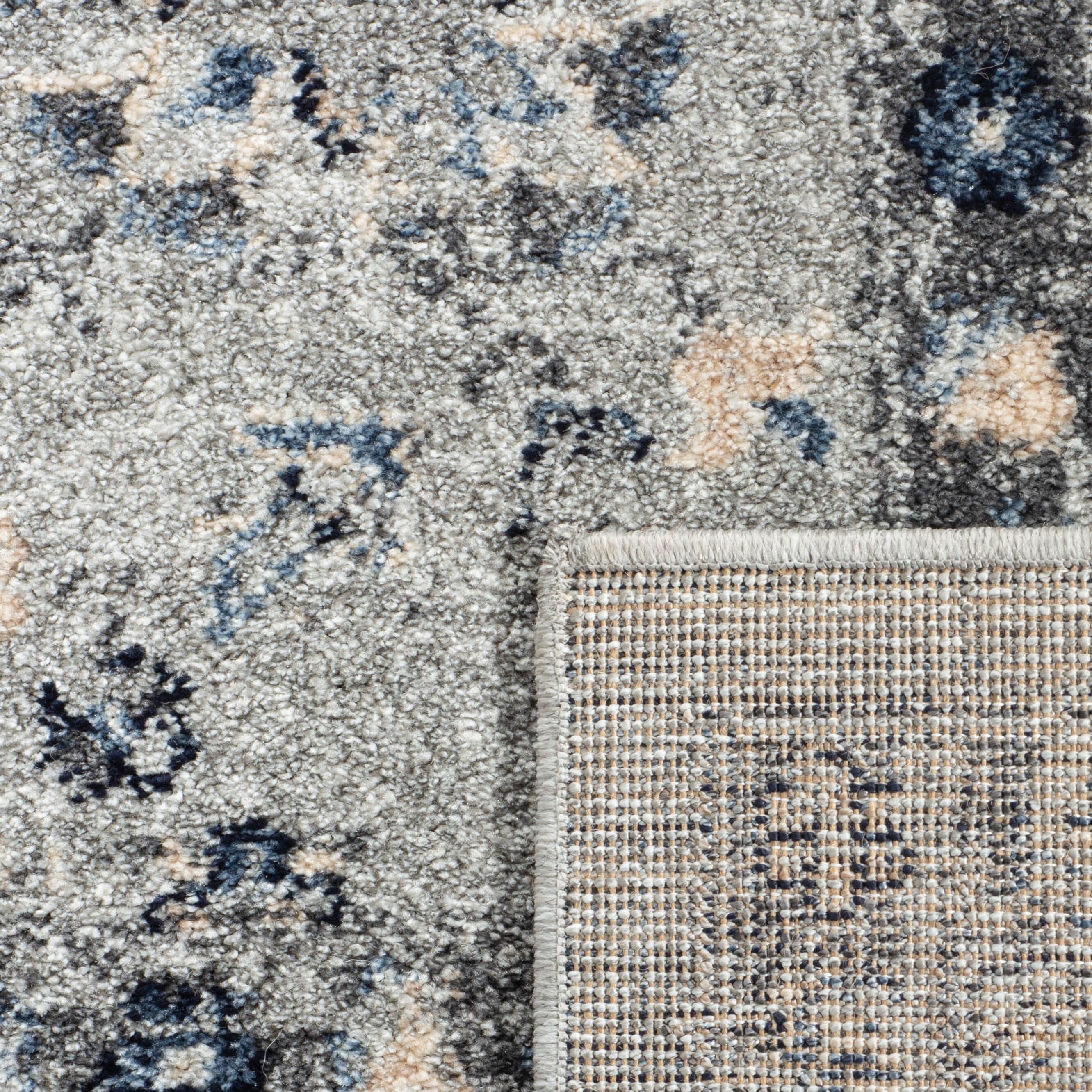 Charleston CHL413 Loomed Indoor Area Rug - Grey/Dark Grey - 8'x10' - Safavieh