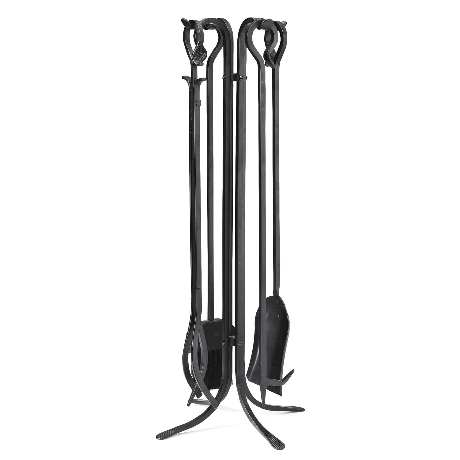 Plow & Hearth 5 Piece Fireplace Tool Set