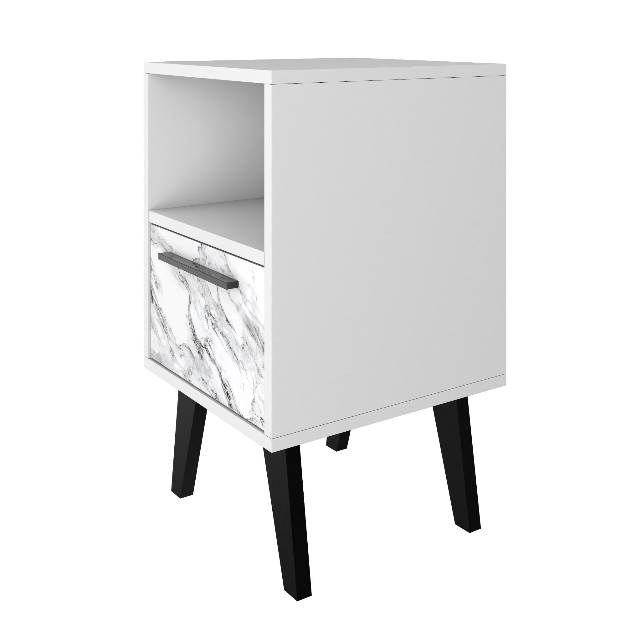 Mid-Century- Modern Amsterdam Nightstand 1.0 with 1 Shelf