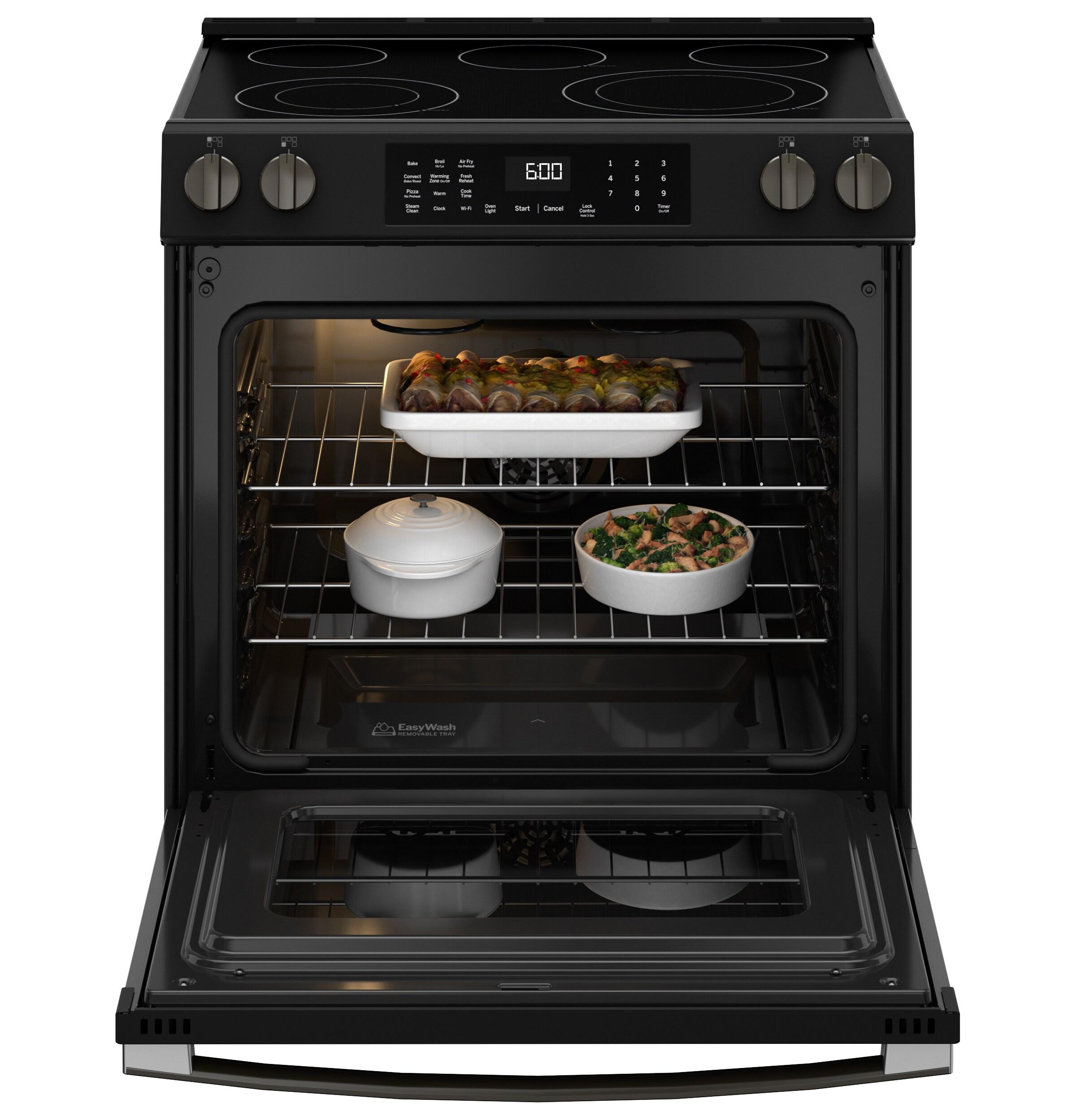 GE Appliances GE 30" Slide-In Electric Convection Range