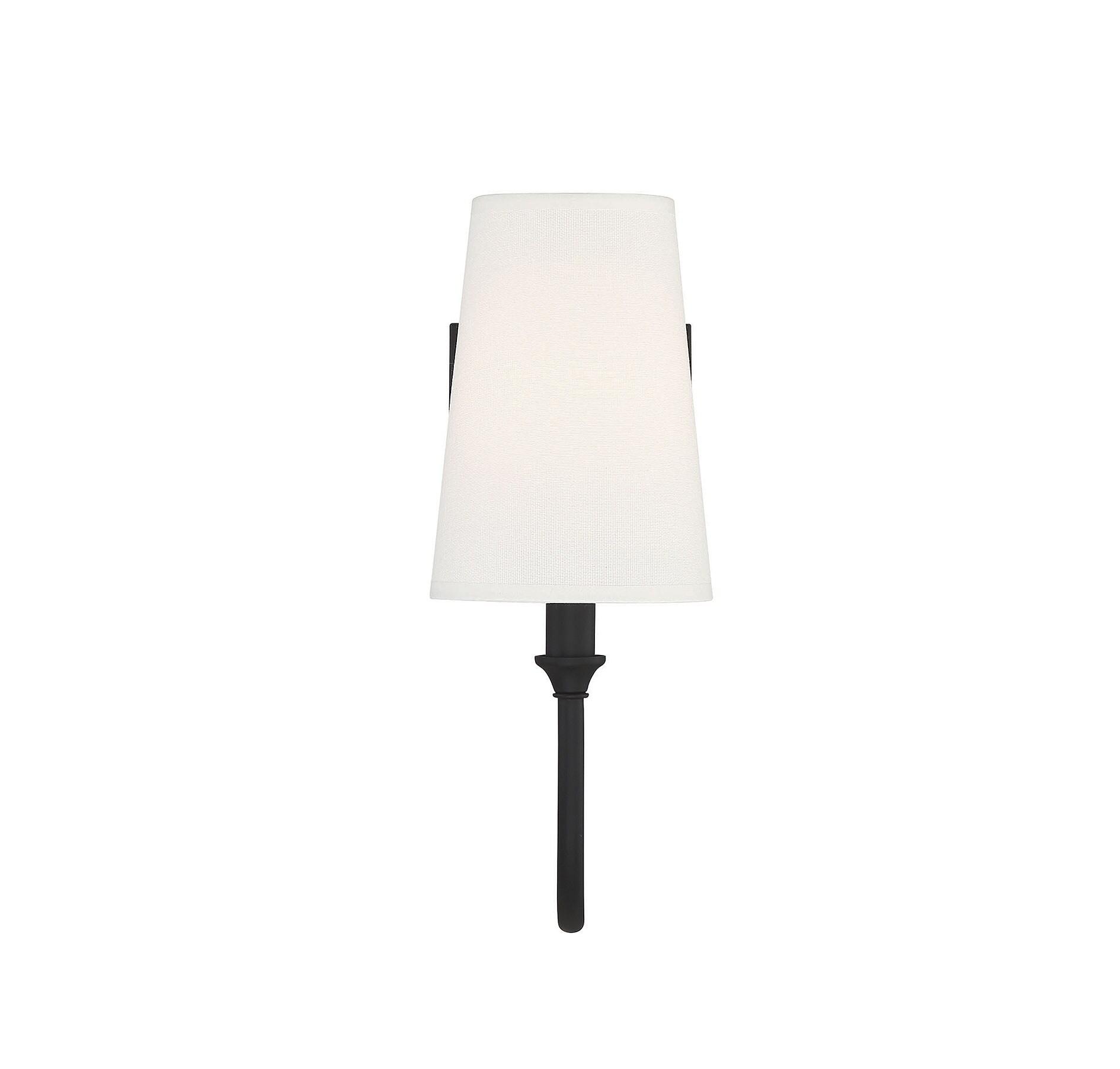 Savoy House Cameron 1 - Light Wall Light in  Matte Black