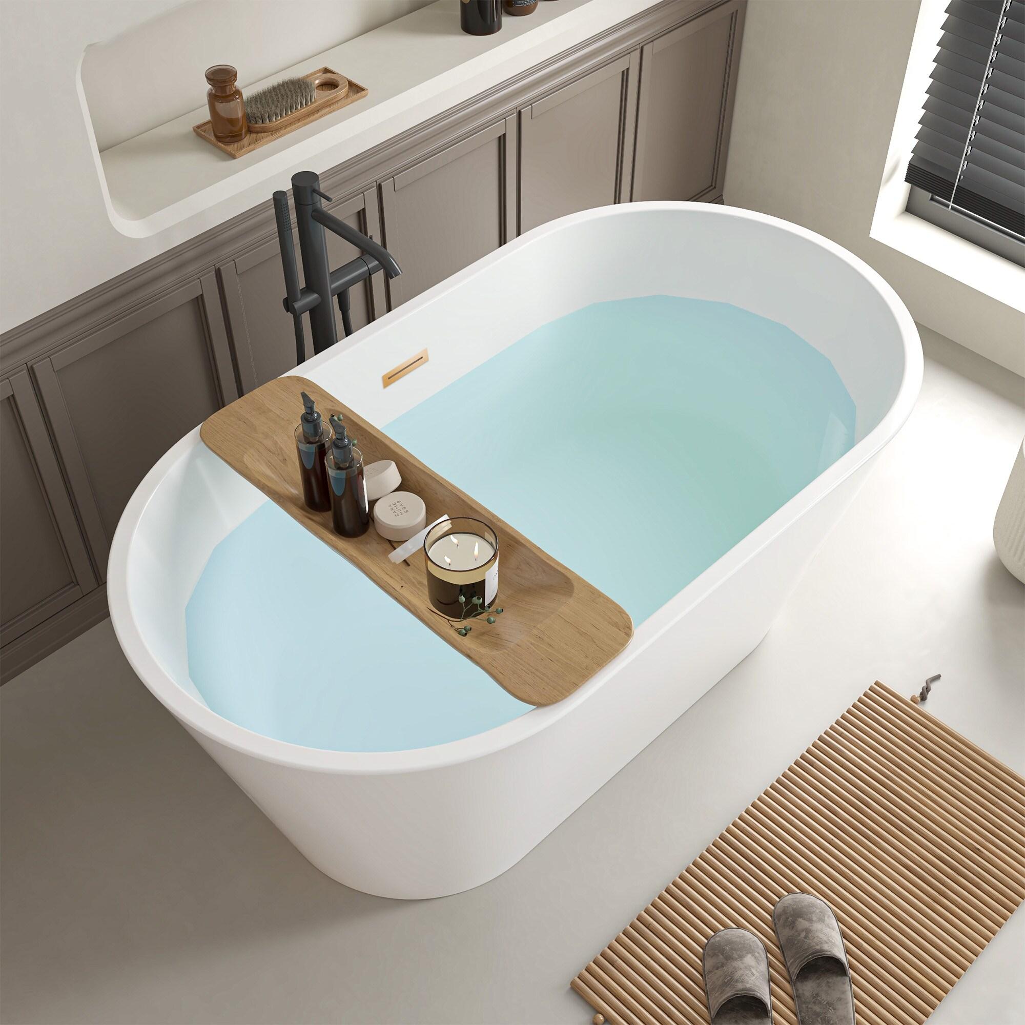 Chloe Freestanding Soaking Acrylic Bathtub