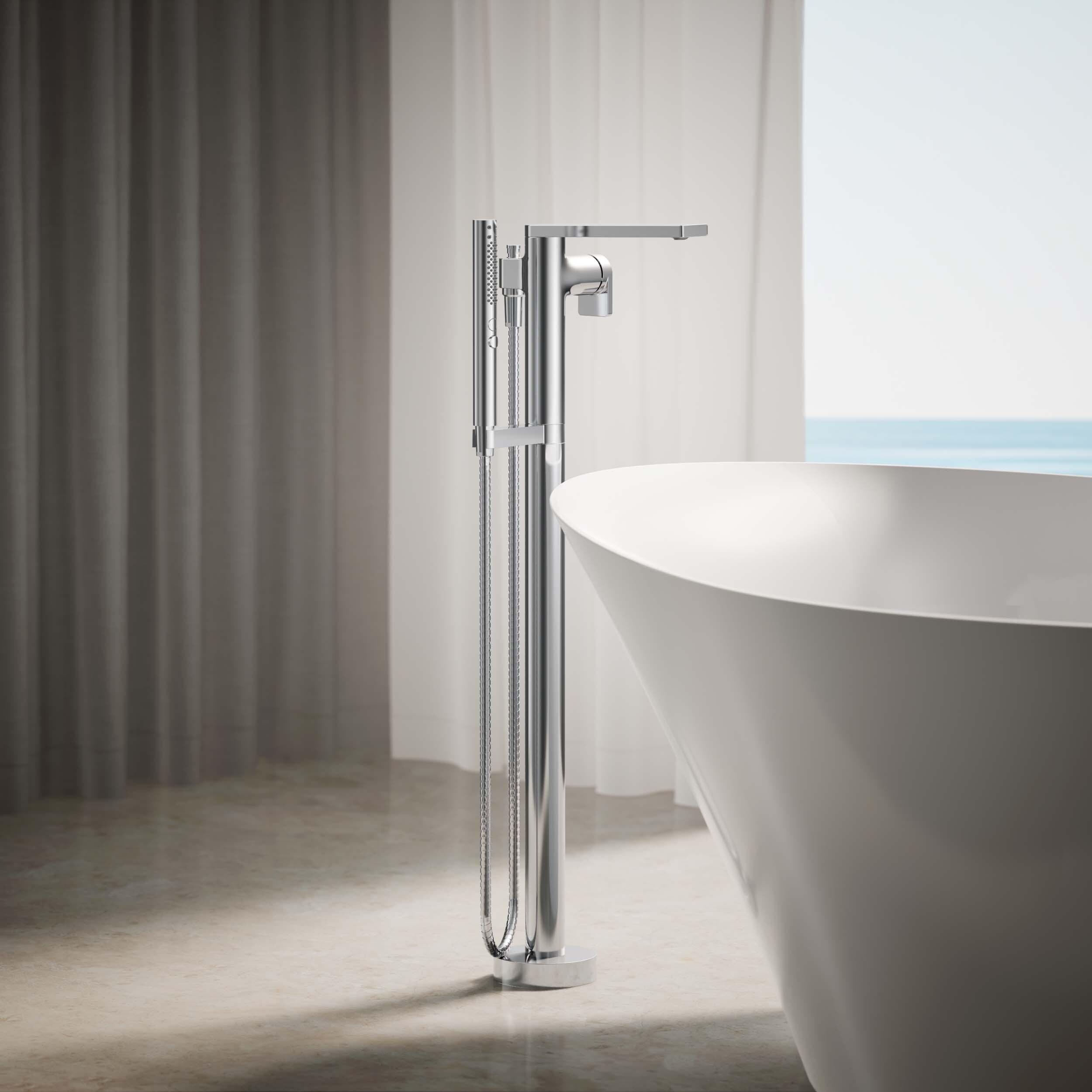 Composed Freestanding Bath Faucet