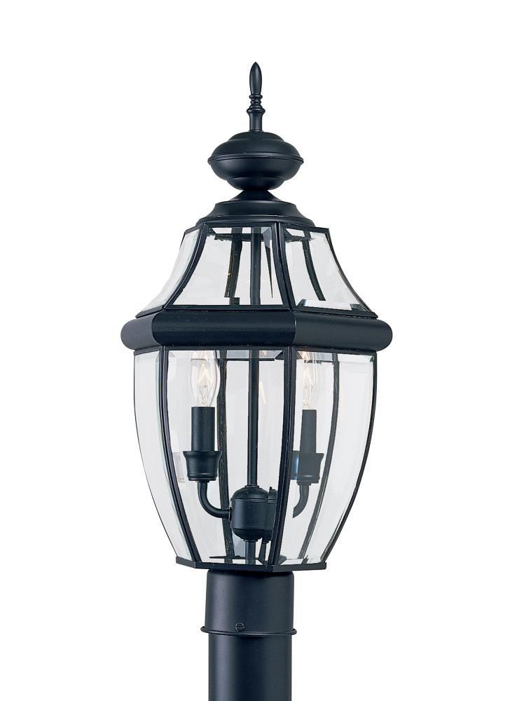 Lancaster 2-Light Traditional Outdoor Black Post Top