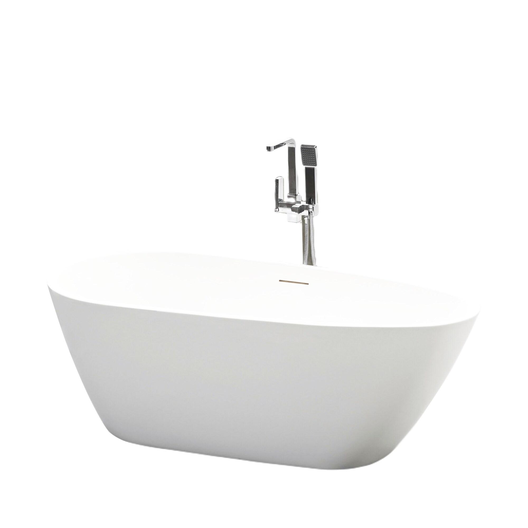 Freestanding Soaking Acrylic Bathtub