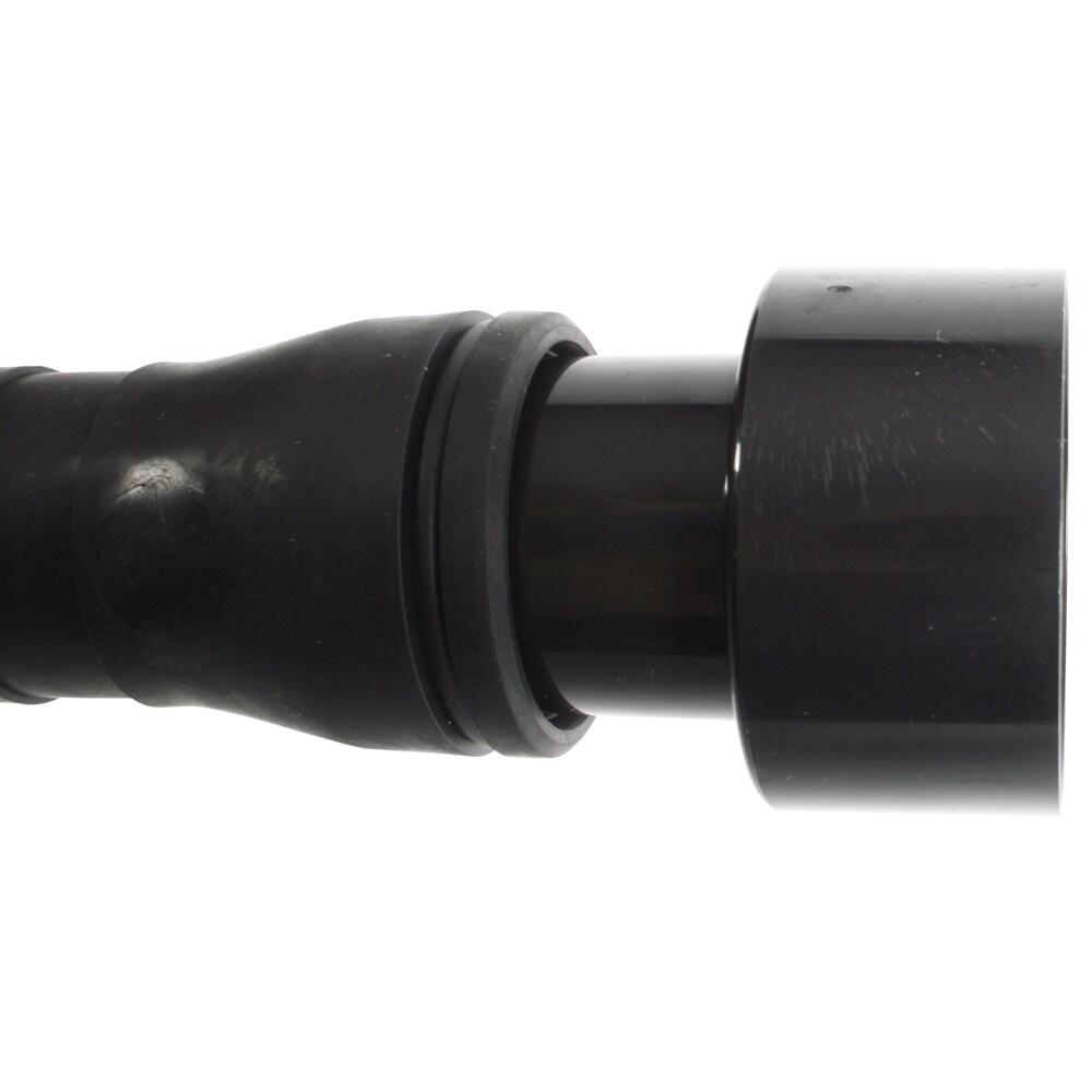 Cen-Tec Systems 94720 Quick Click 20 Ft. Hose for Home and Shop Vacuums with Expanded Multi-Brand Power Tool Adapter Set for Dust Collection, Silver