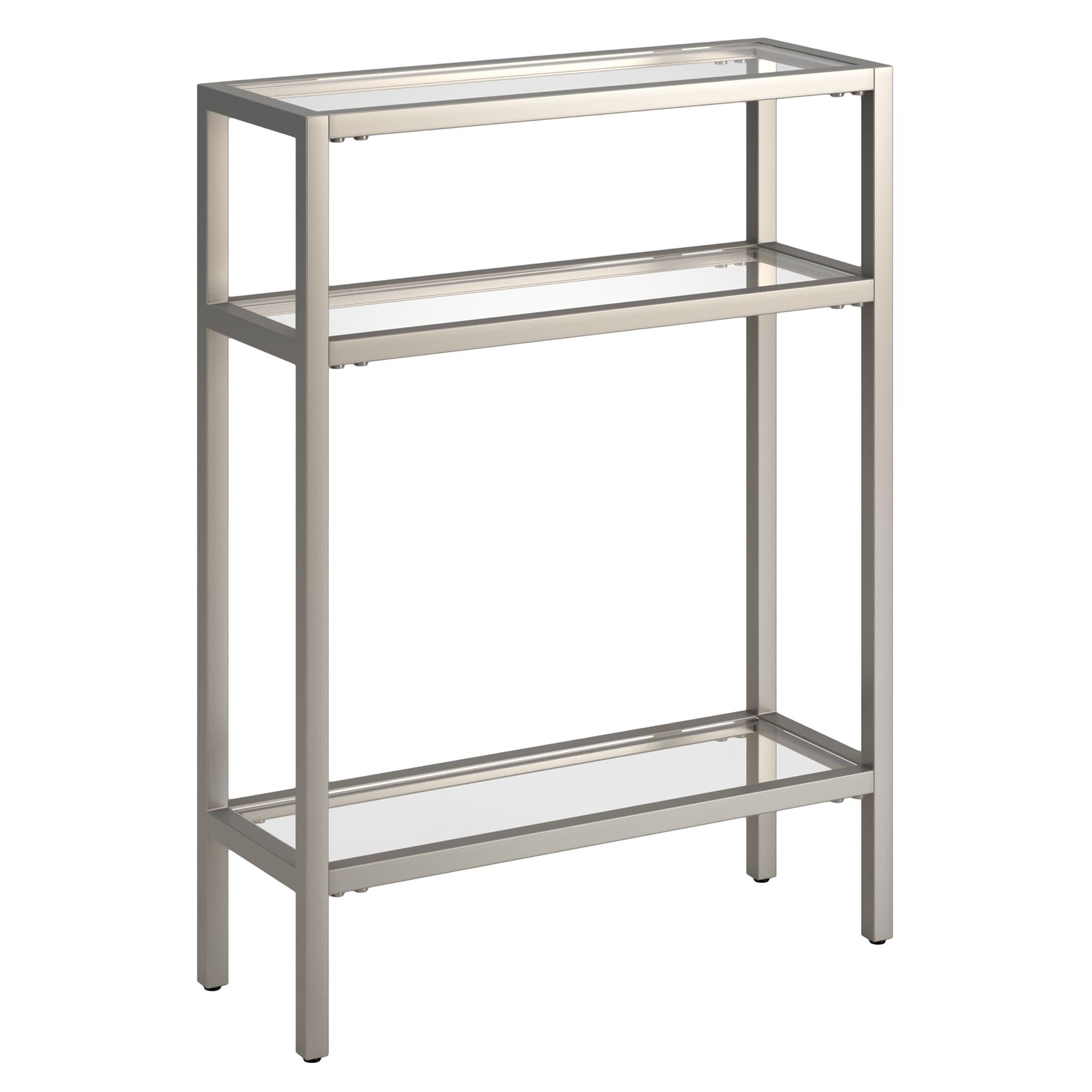 Henn&Hart 22" Silver Console Table