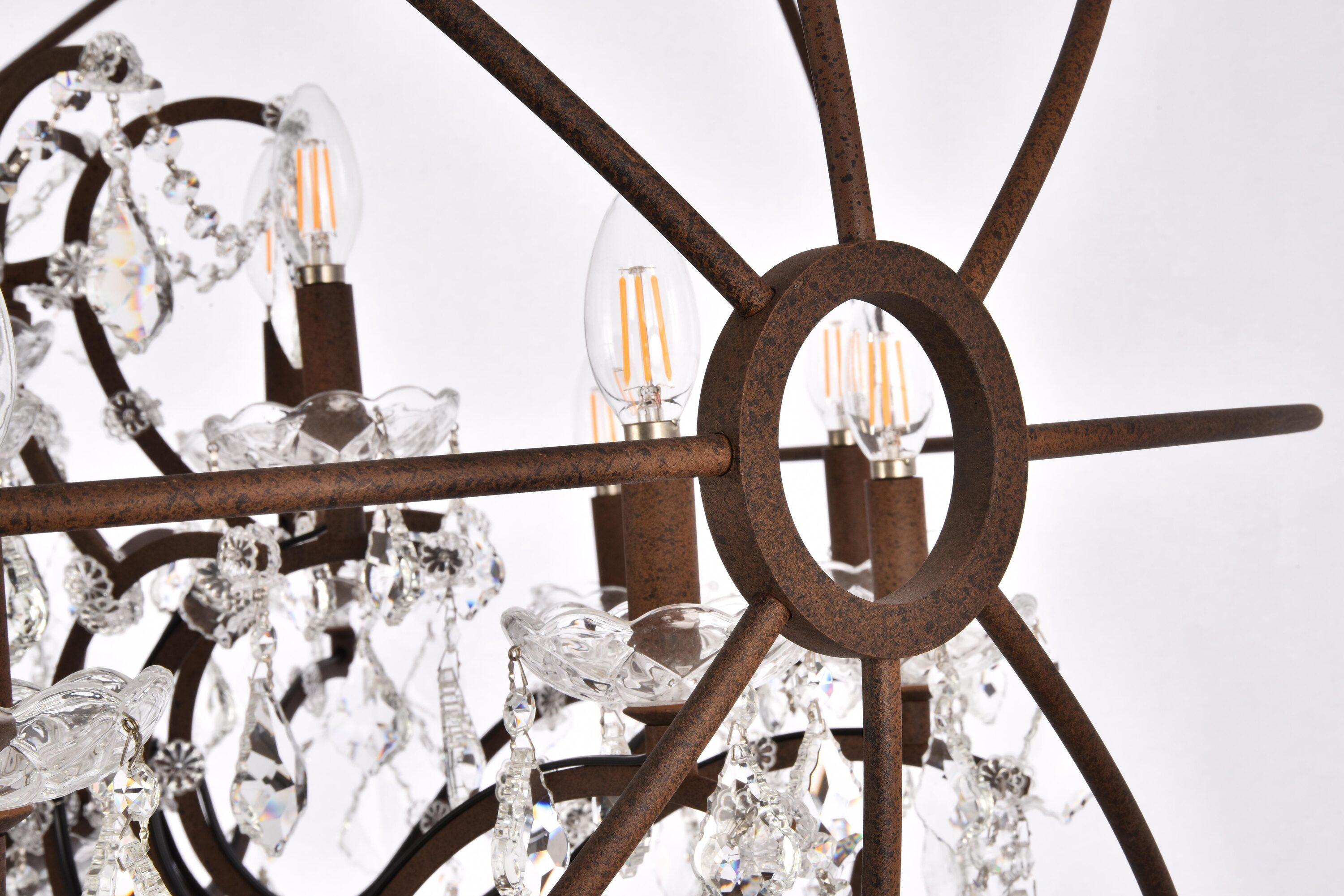 Svante 18 - Light Dimmable Globe Chandelier