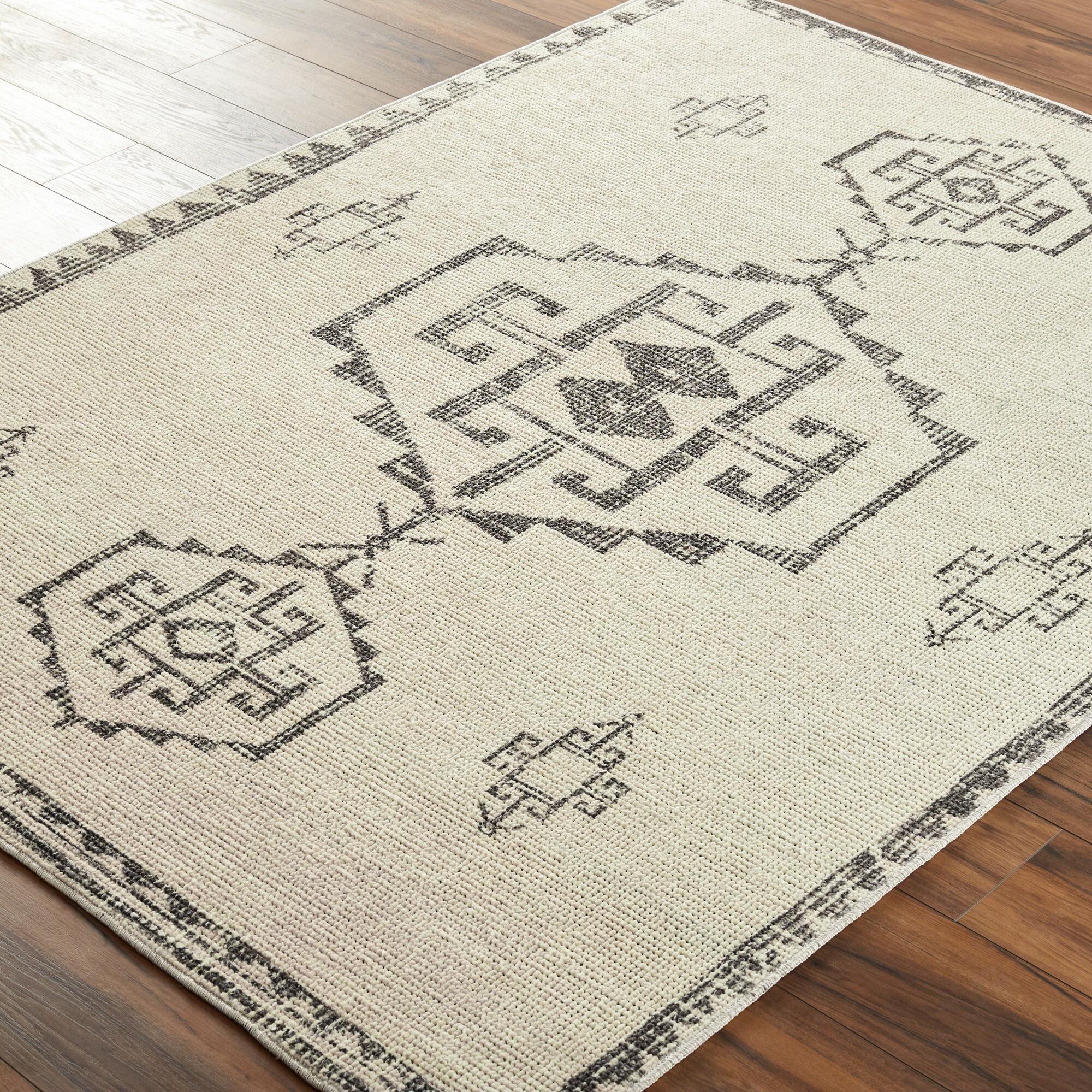 Becki Owens x Surya Solana Vintage Pewter/Beige Area Rug