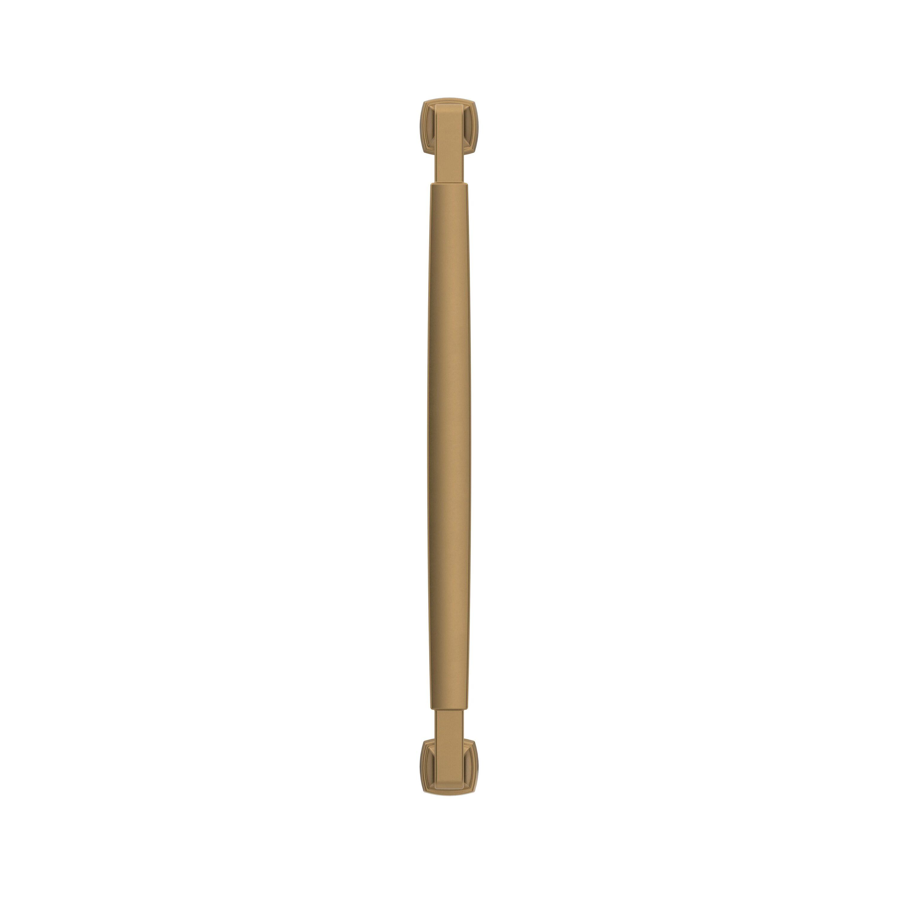 Amerock Stature 8-13/16 inch (224mm) Center-to-Center Champagne Bronze Cabinet Pull