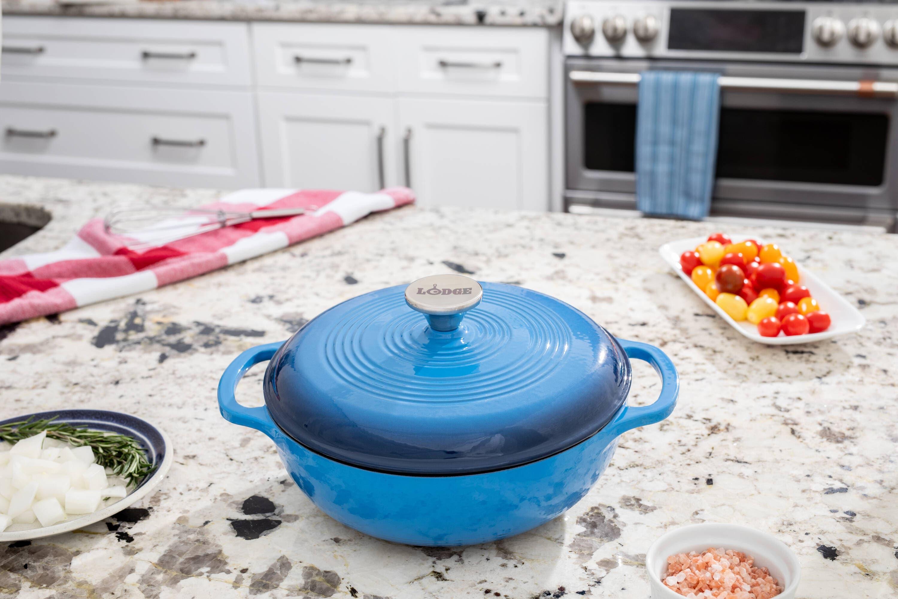 Lodge Enameled Cast Iron Dutch Oven