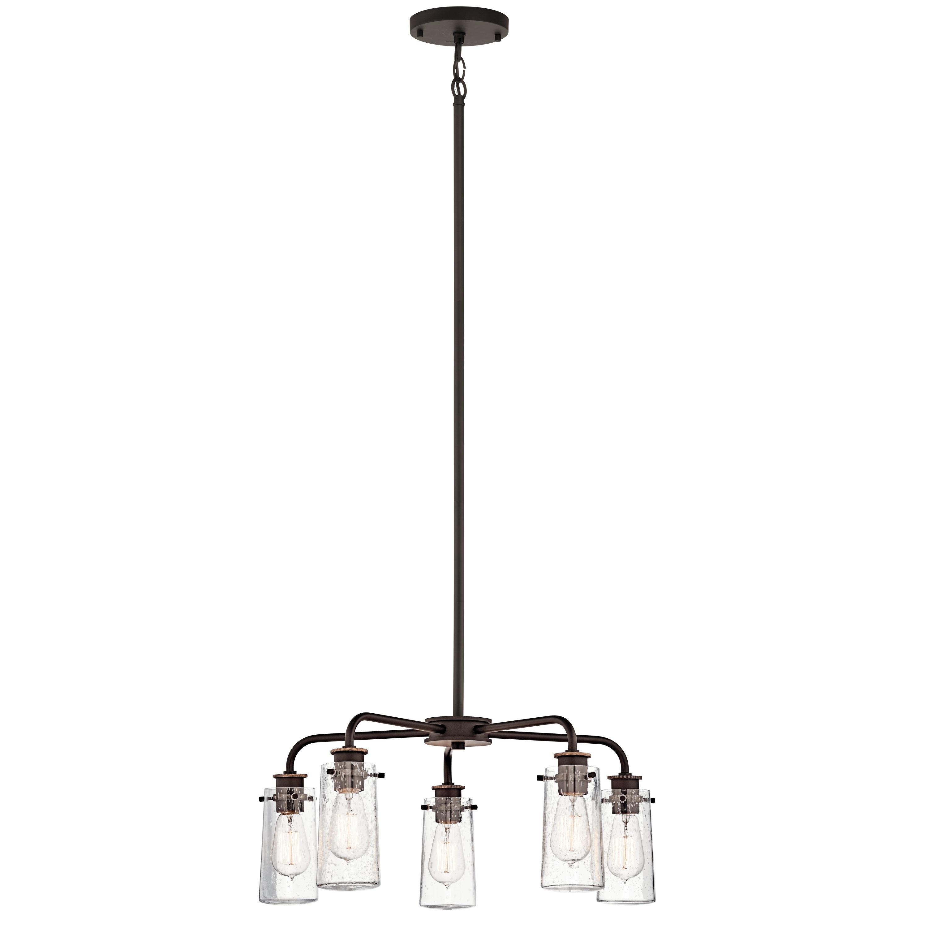 Kichler Lighting Braelyn 5 - Light Chandelier in  Olde Bronze