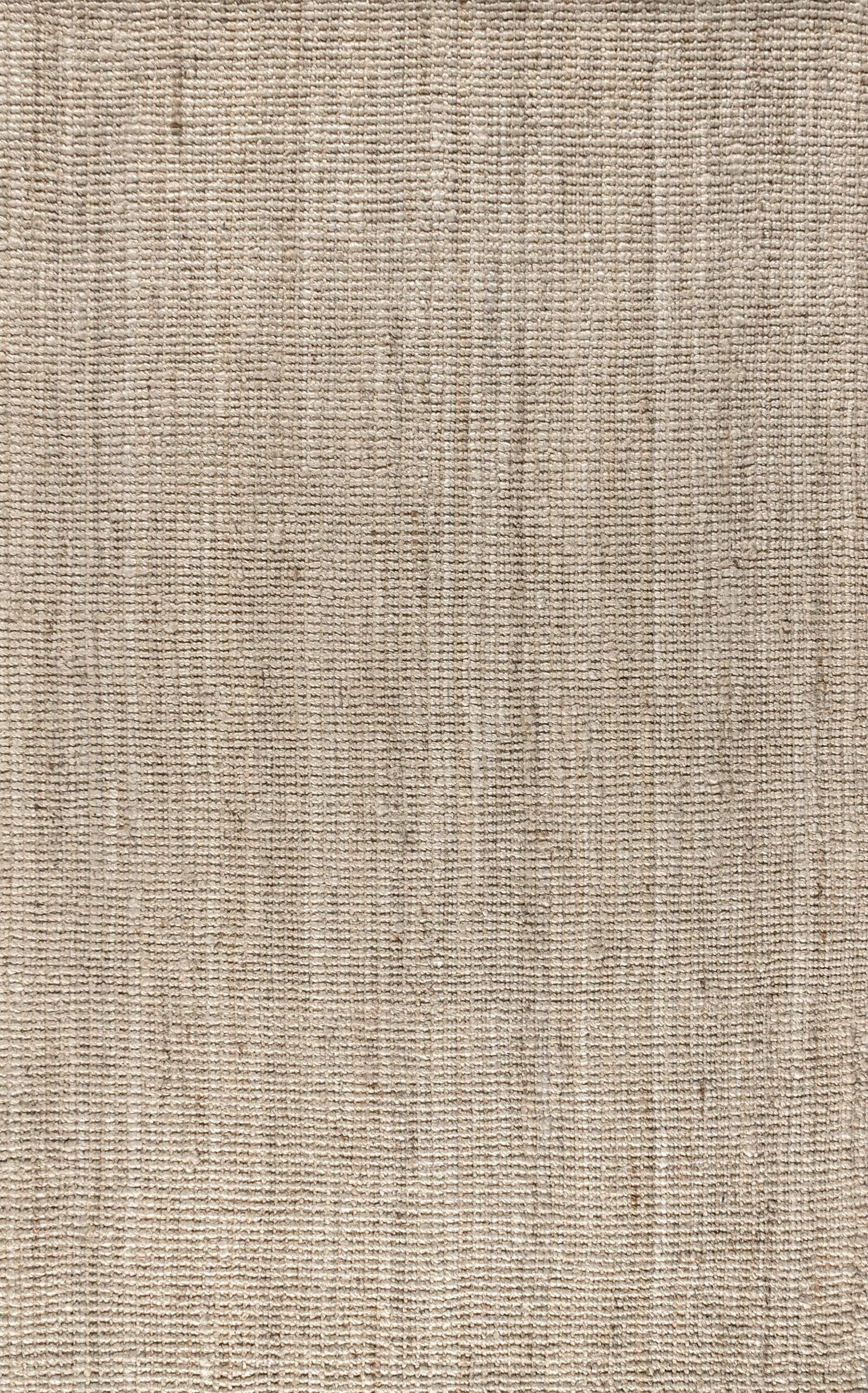 3'x5' Pata Hand Woven Chunky Jute Area Rug, Light Ivory - JONATHAN Y