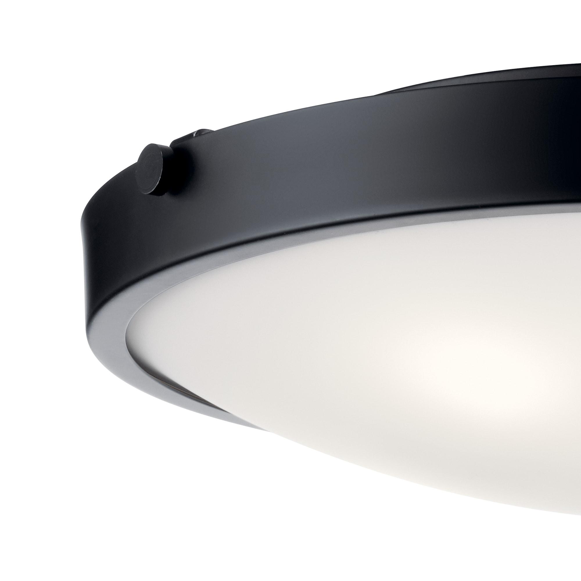 Kichler Lighting Lytham 4 - Light Flush Mount in  Black