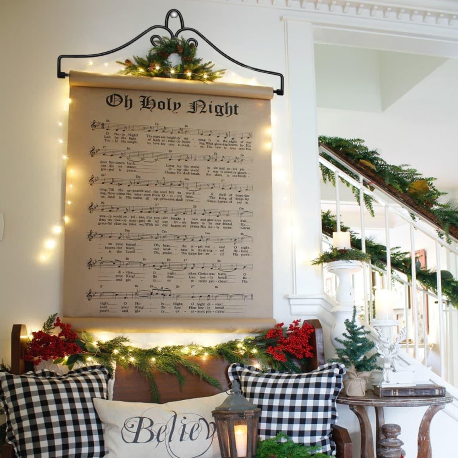 Anley Wrought Iron Garden Flag Hanger - Garden Banner Holder Detached to Use - Rust Resistant & Black Matte Coating