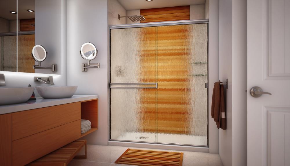 SE 56" W x 70.38" H Shower Door