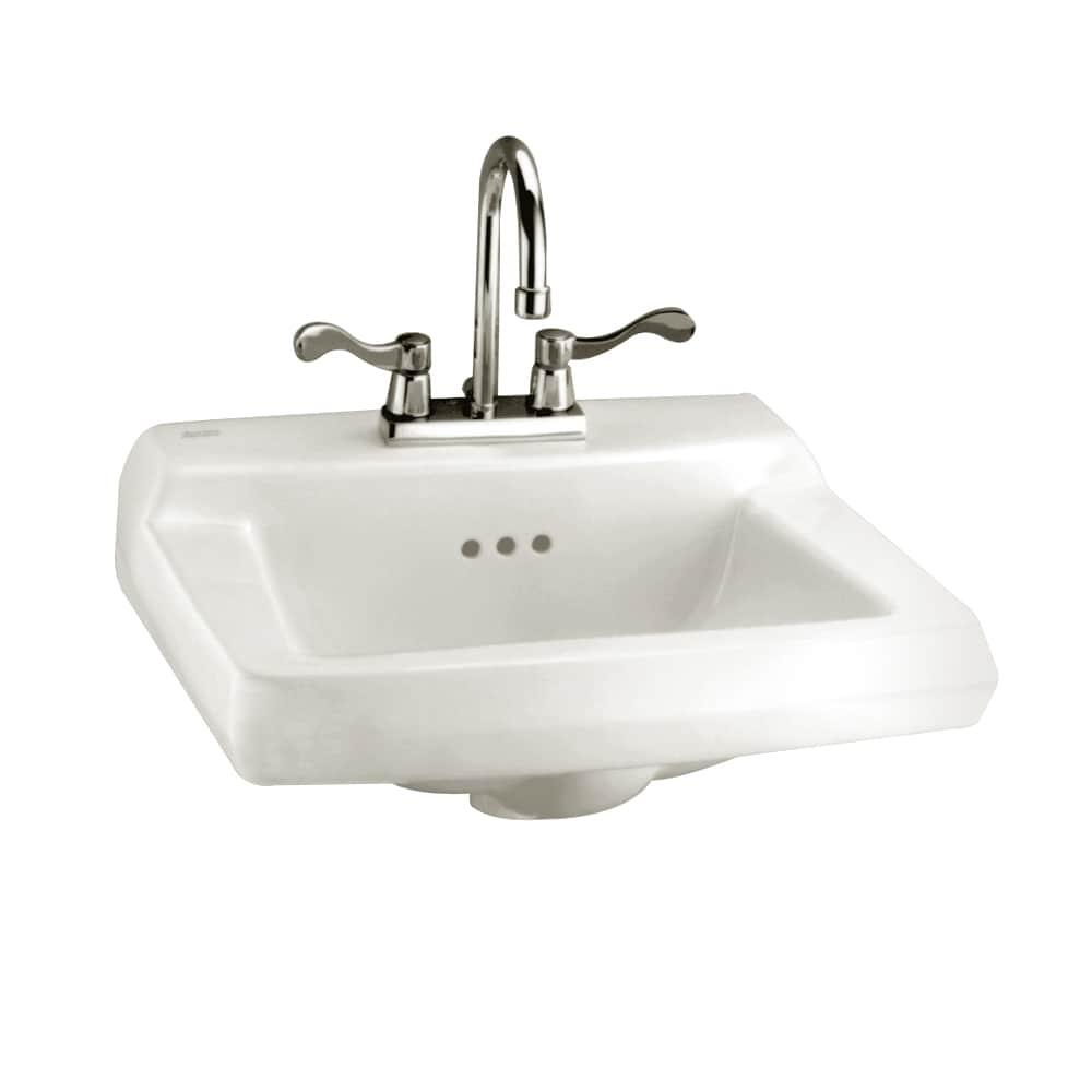 American Standard Comrade 18.25'' Ceramic Rectangular Bathroom Sink with Overflow