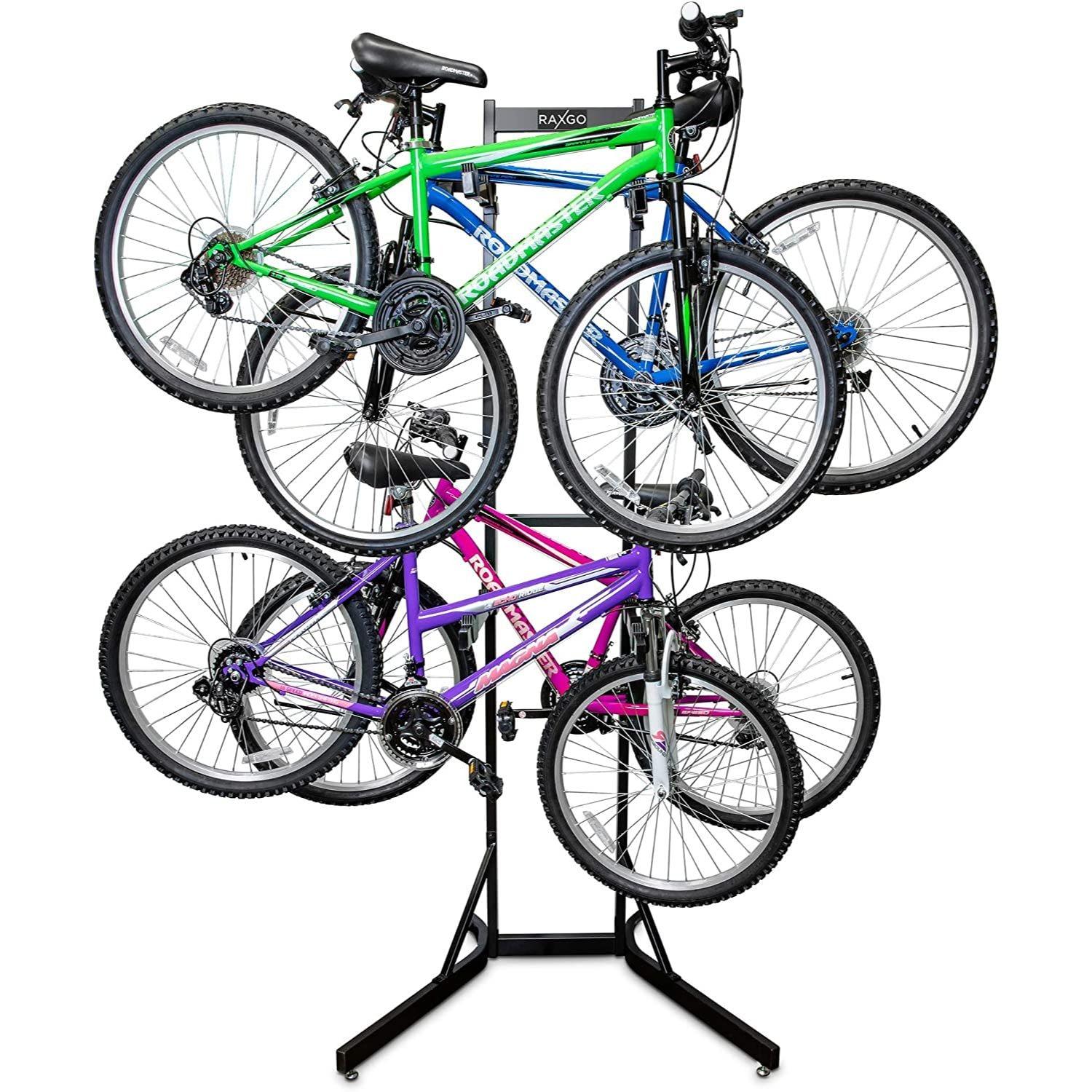 Steel Freestanding Adjustable Bike Rack