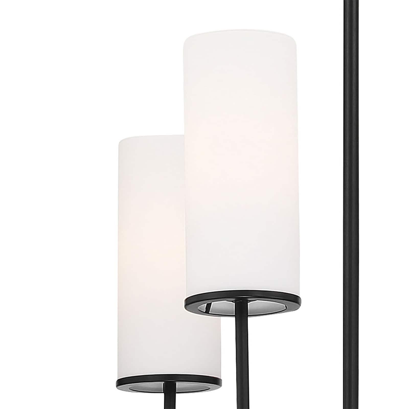 6-Light Kitchen Island Light in Coal