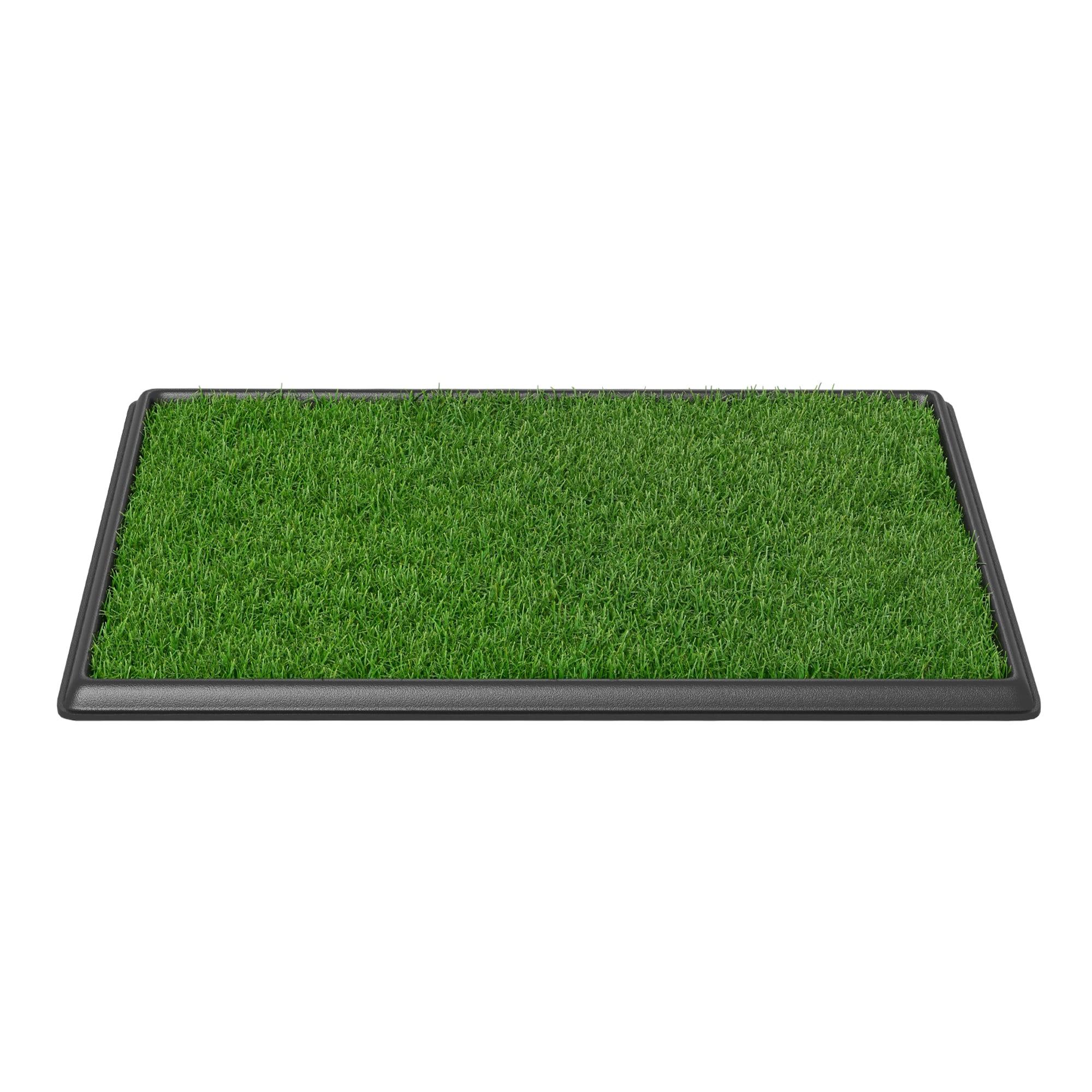 Large Washable Dog Grass Pad with Tray