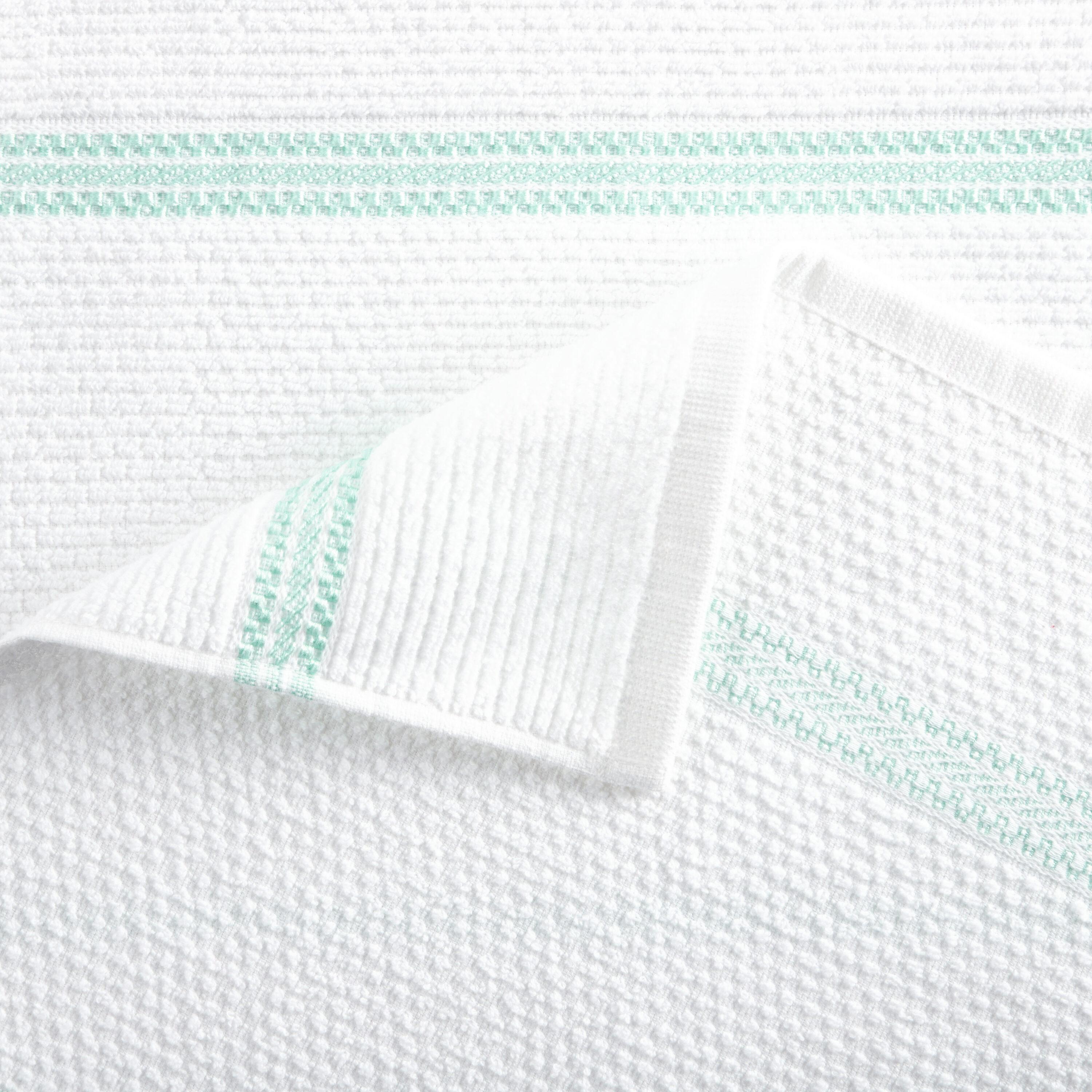 Martha Stewart Martha Stewart Modern Waffle Kitchen Towel Set 6-Pack, Linen, 16"x28" (Set of 6)