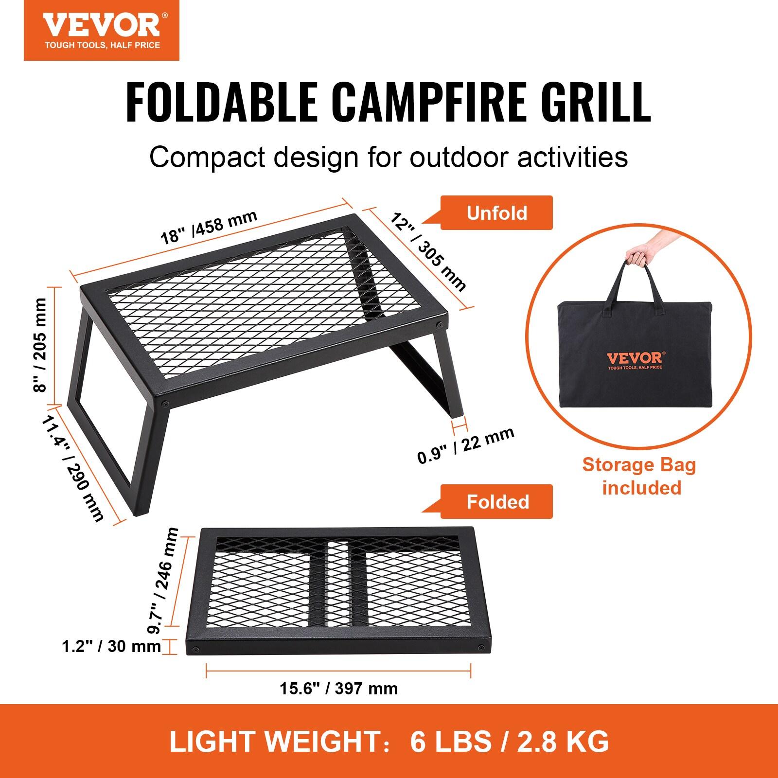 VEVOR 18'' W Portable Charcoal Grill