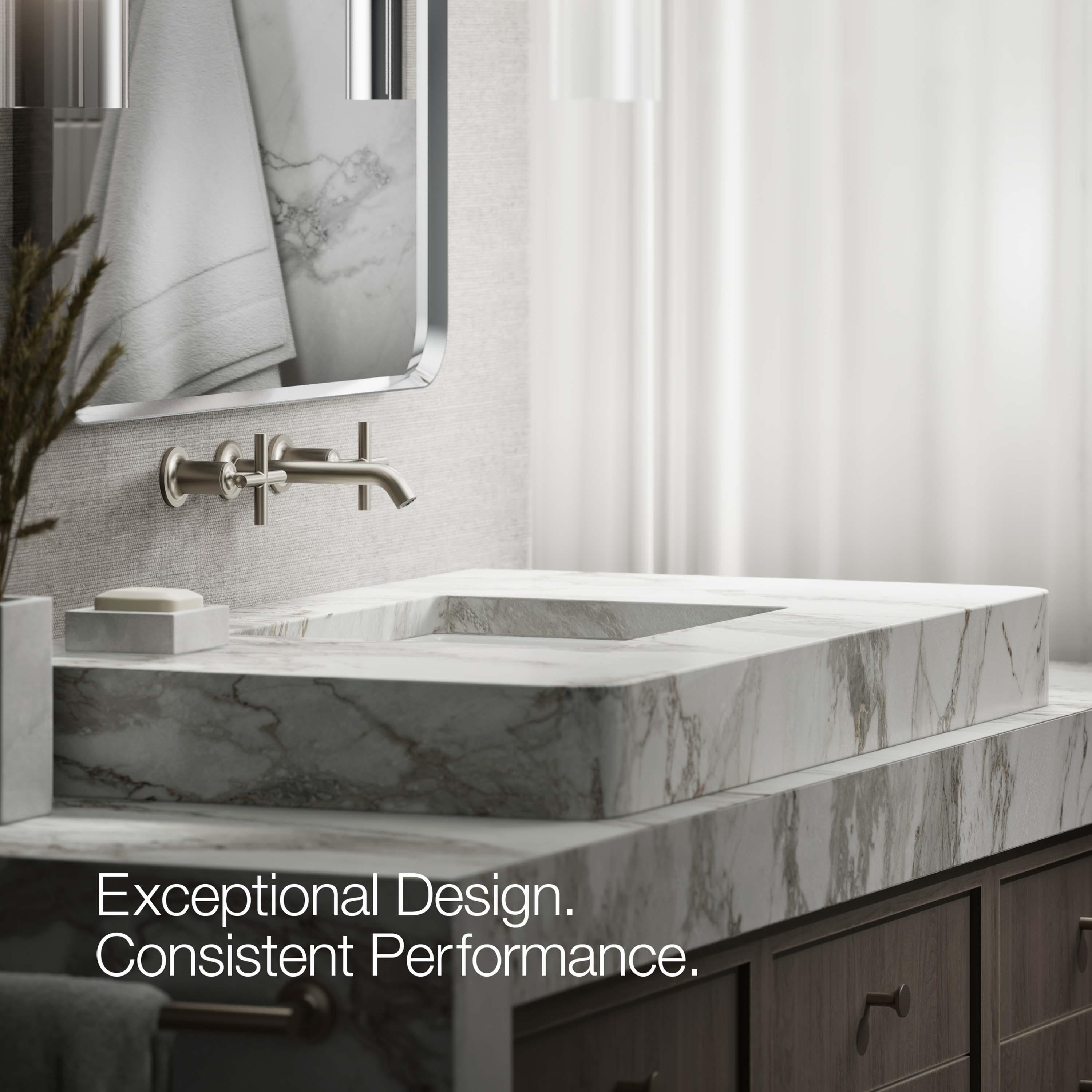 Purist® Wall-Mounted Bathroom Faucet