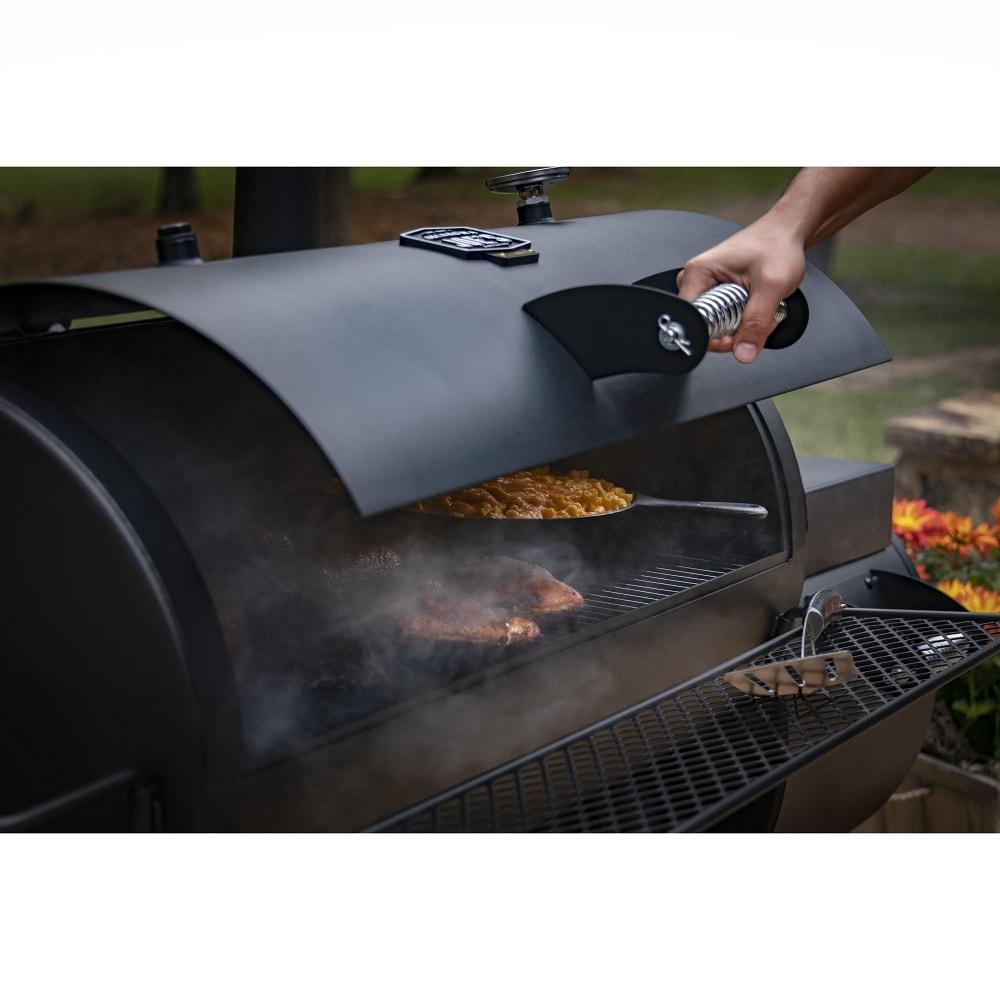 Oklahoma Joe's Oklahoma Joe's 1060 sq. in. Longhorn Reverse Flow Offset Smoker, Black