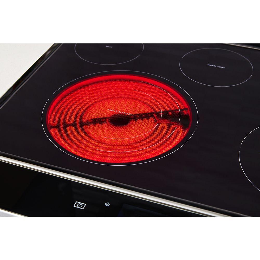 WHIRLPOOL WEE750H0HV slide in electric range