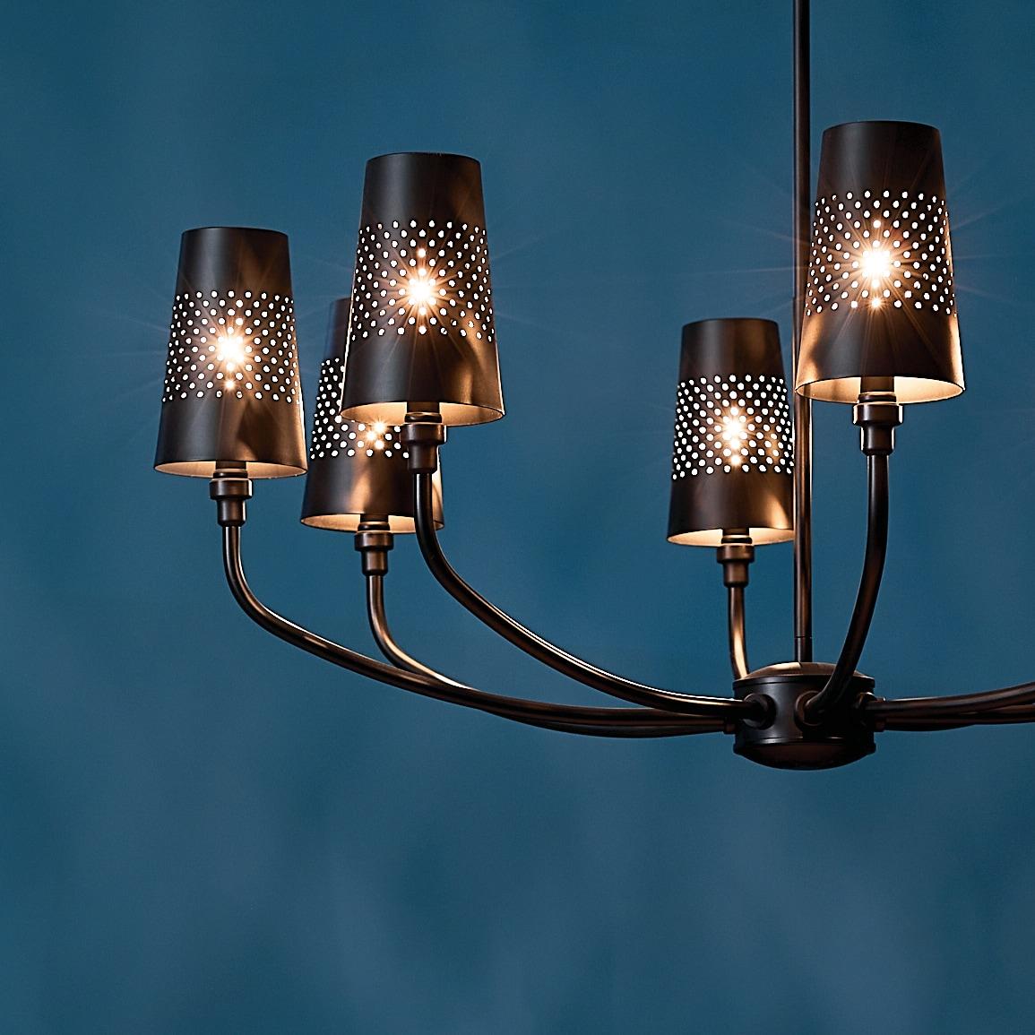 Kichler Lighting Adeena 8 - Light Chandelier in  Black