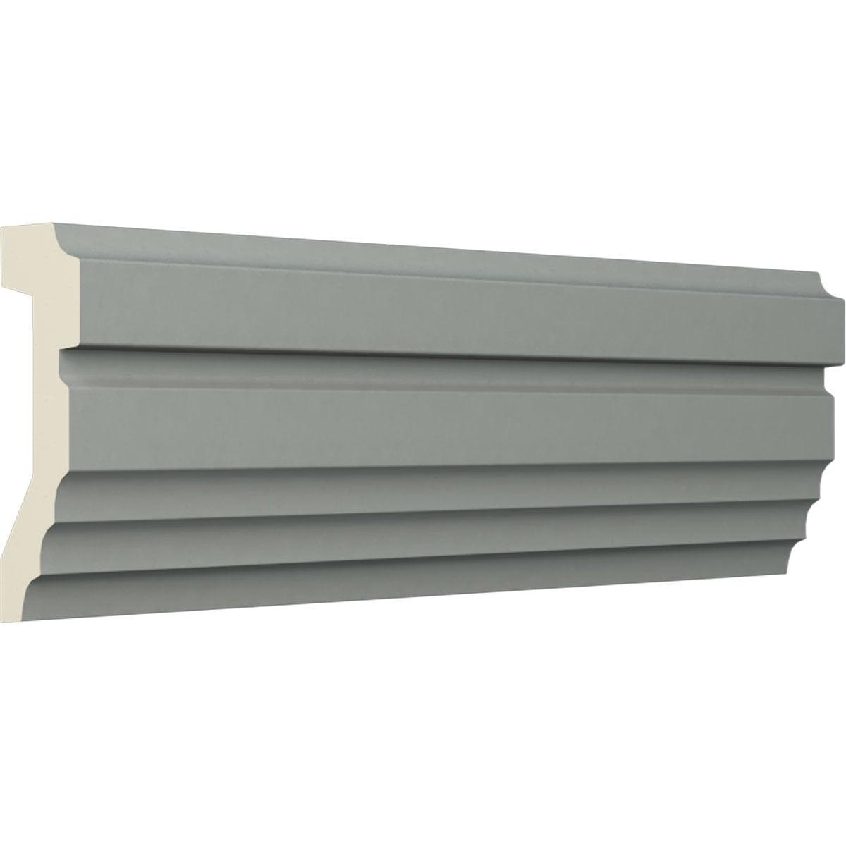 Ekena Millwork Devon 3.5'' H x 96'' W x 1.125'' D Urethane Window And Door Casing