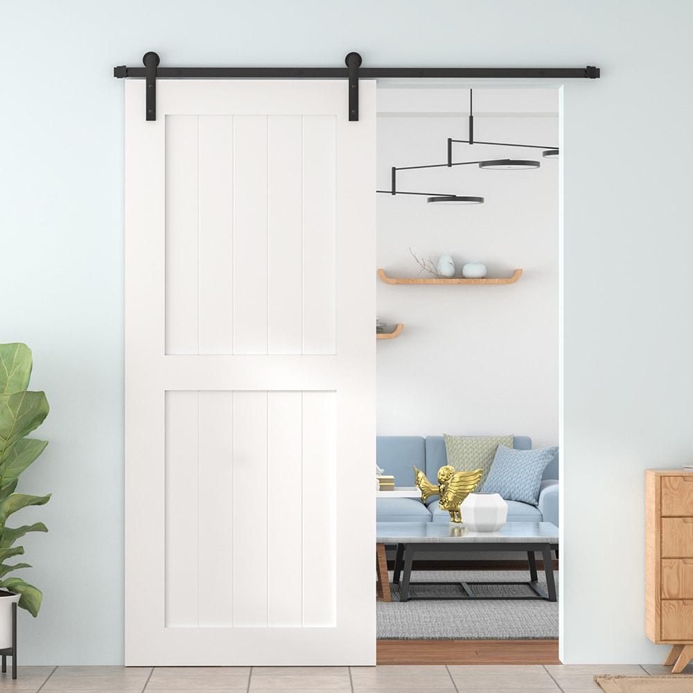Lazio Sliding Standard Single Barn Door Hardware Kit