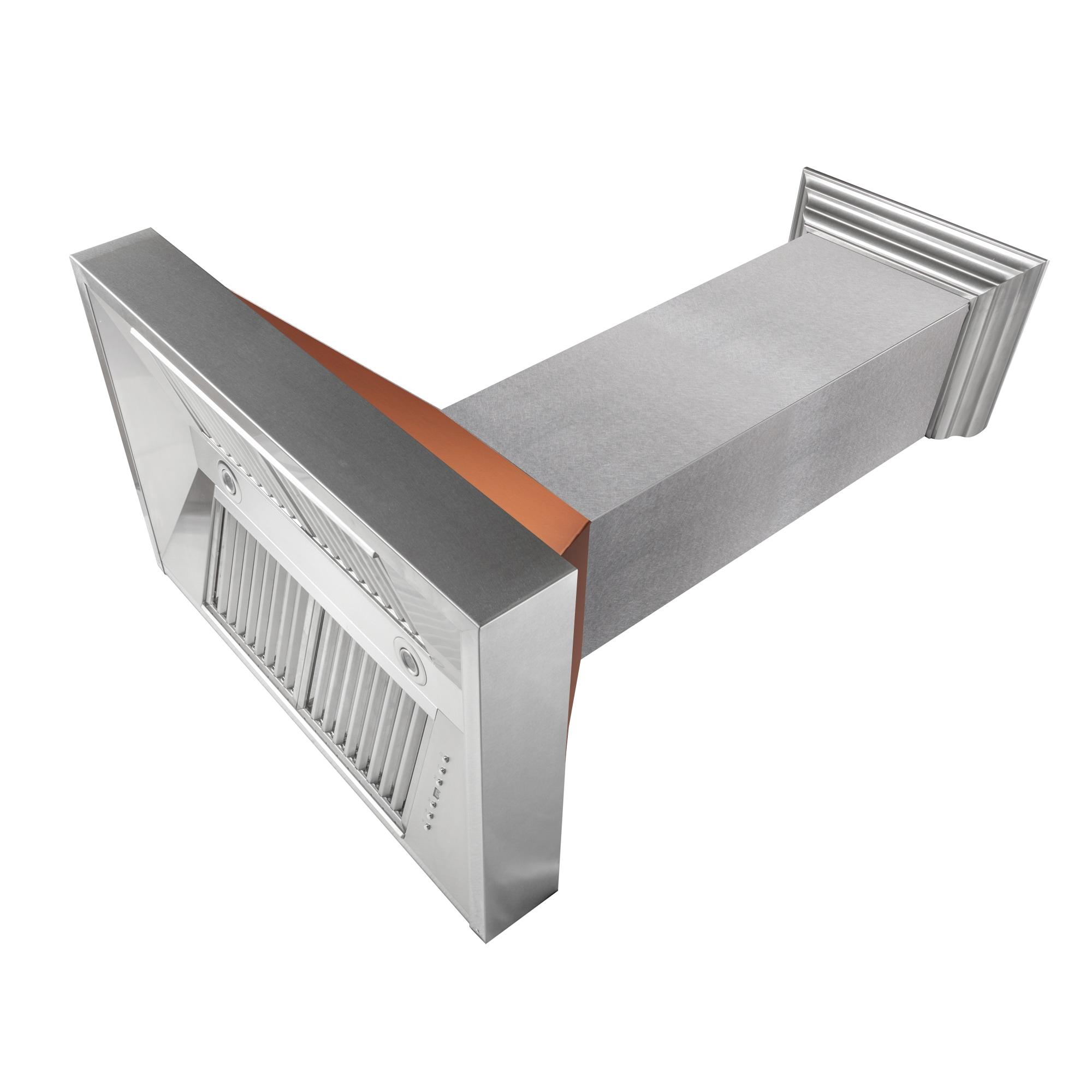 30" Fingerprint Resistant Stainless Steel Range Hood with Fingerprint Resistant Shell (8654SN-30)