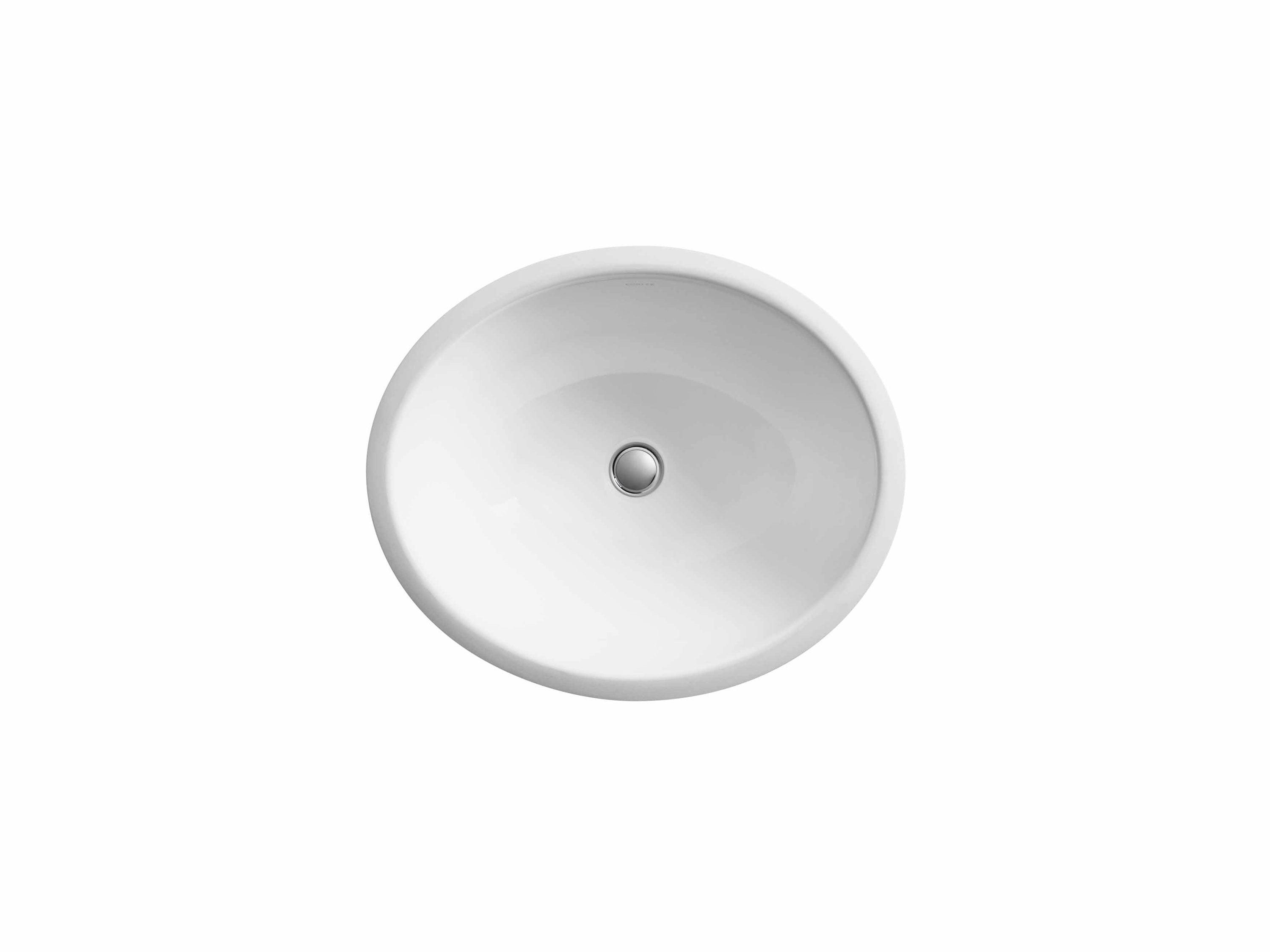 Caxton Ceramic Oval Undermount Bathroom Sink